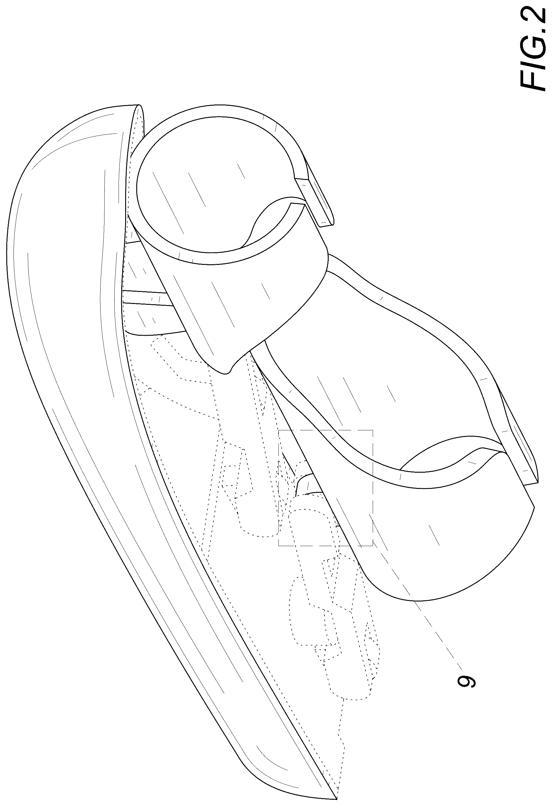 Patent USD1075958 Figure 2 – Claw