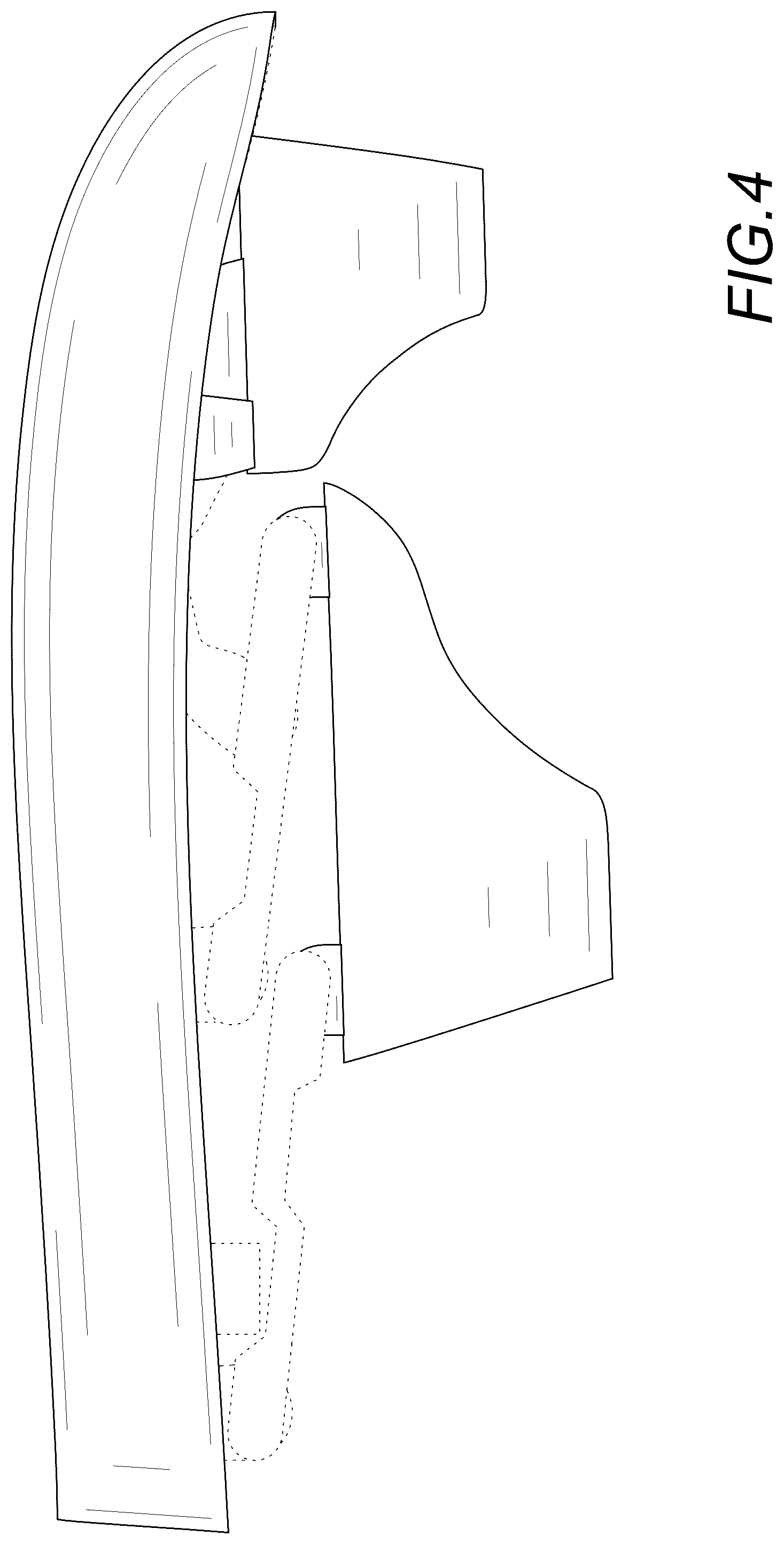 Patent USD1075958 Figure 4 – Claw