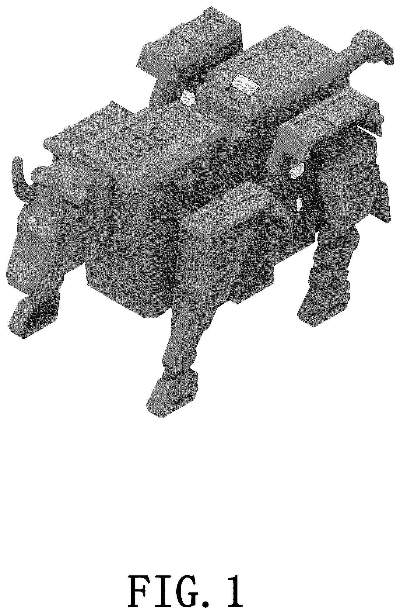 Patent USD1075960 — Toy building block — Figure 1