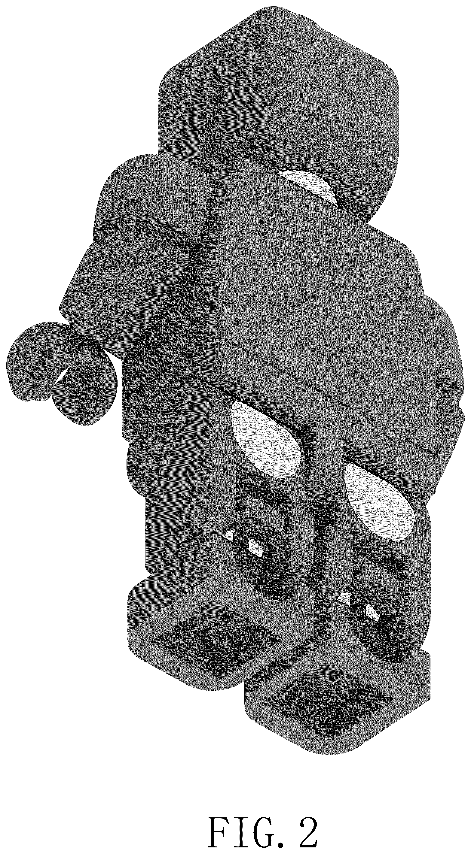 Patent USD1075962 Figure 2 – Toy building block
