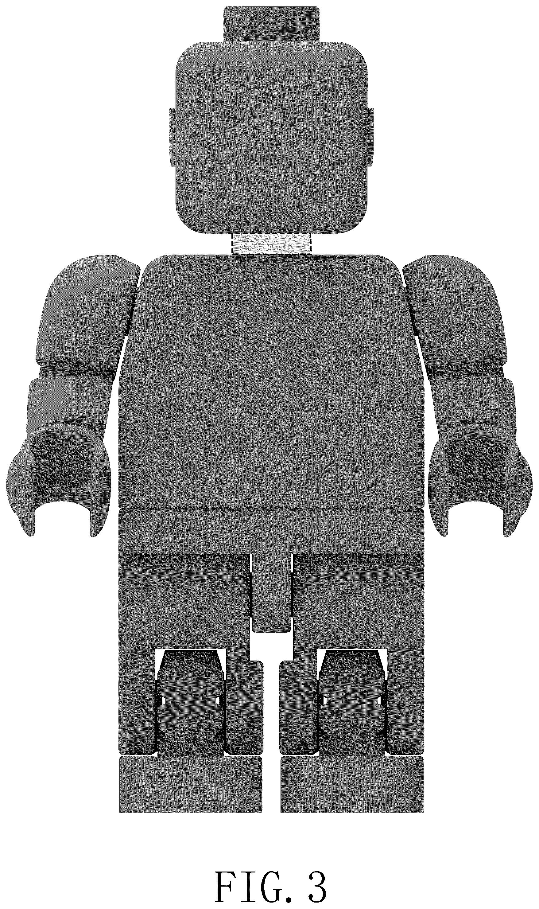 Patent USD1075962 Figure 3 – Toy building block