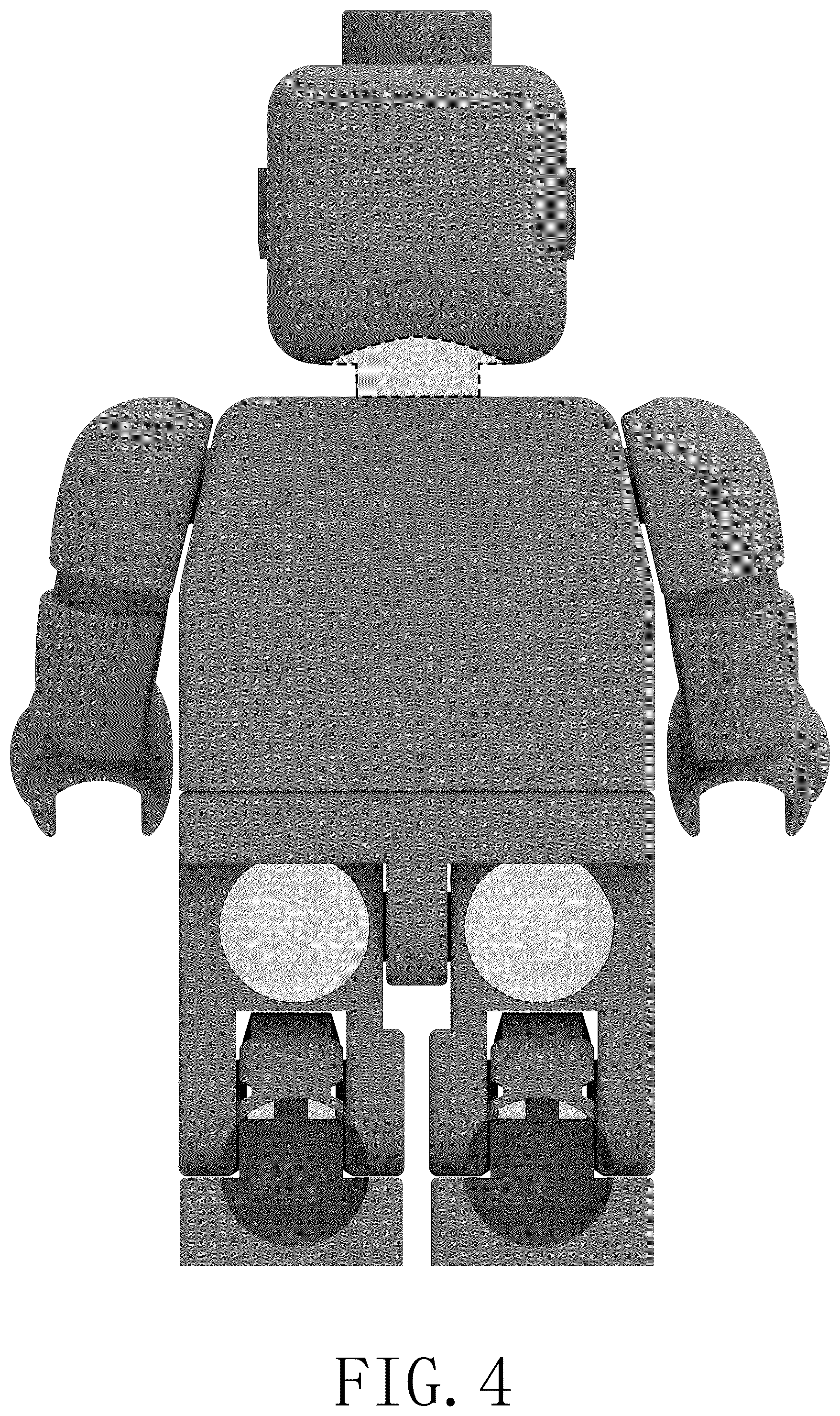 Patent USD1075962 Figure 4 – Toy building block