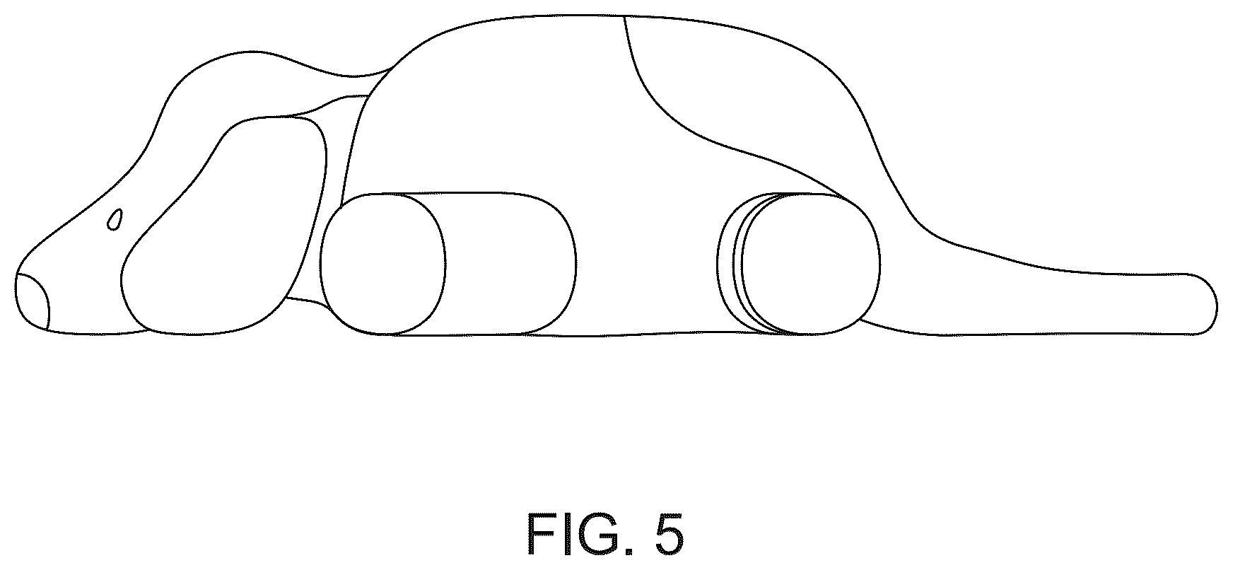 Patent USD1075963 Figure 5 – Soft tactile article for therapeutic use