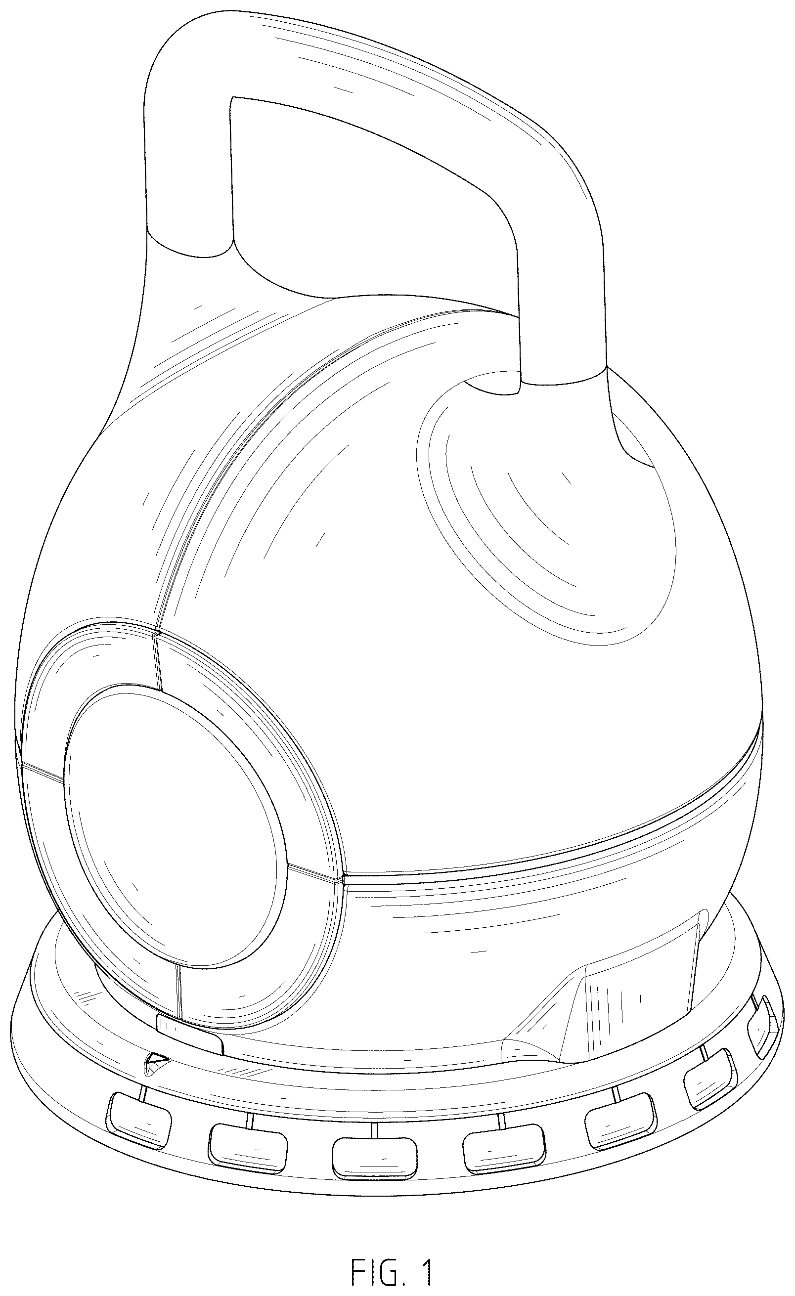 Patent USD1075971 — Kettlebell — Figure 1