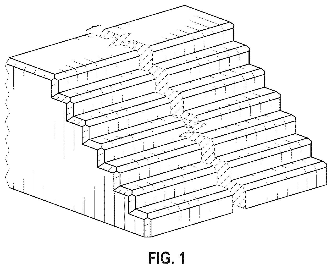 Patent USD1075974 Figure 1 – Yoga block