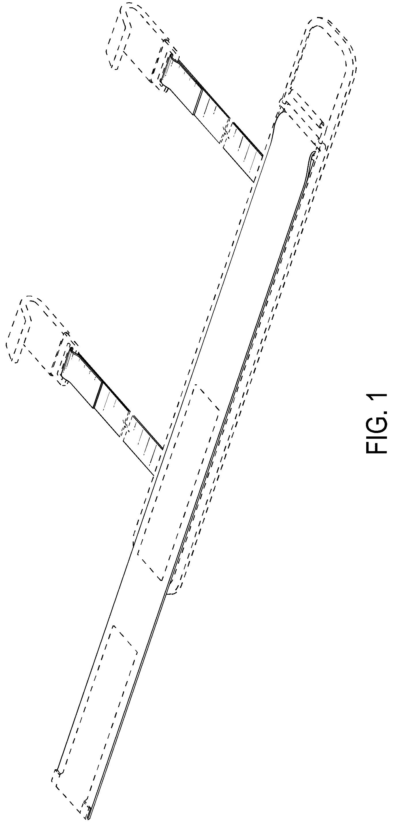 Patent USD1075975 Figure 1 – Exercise apparatus