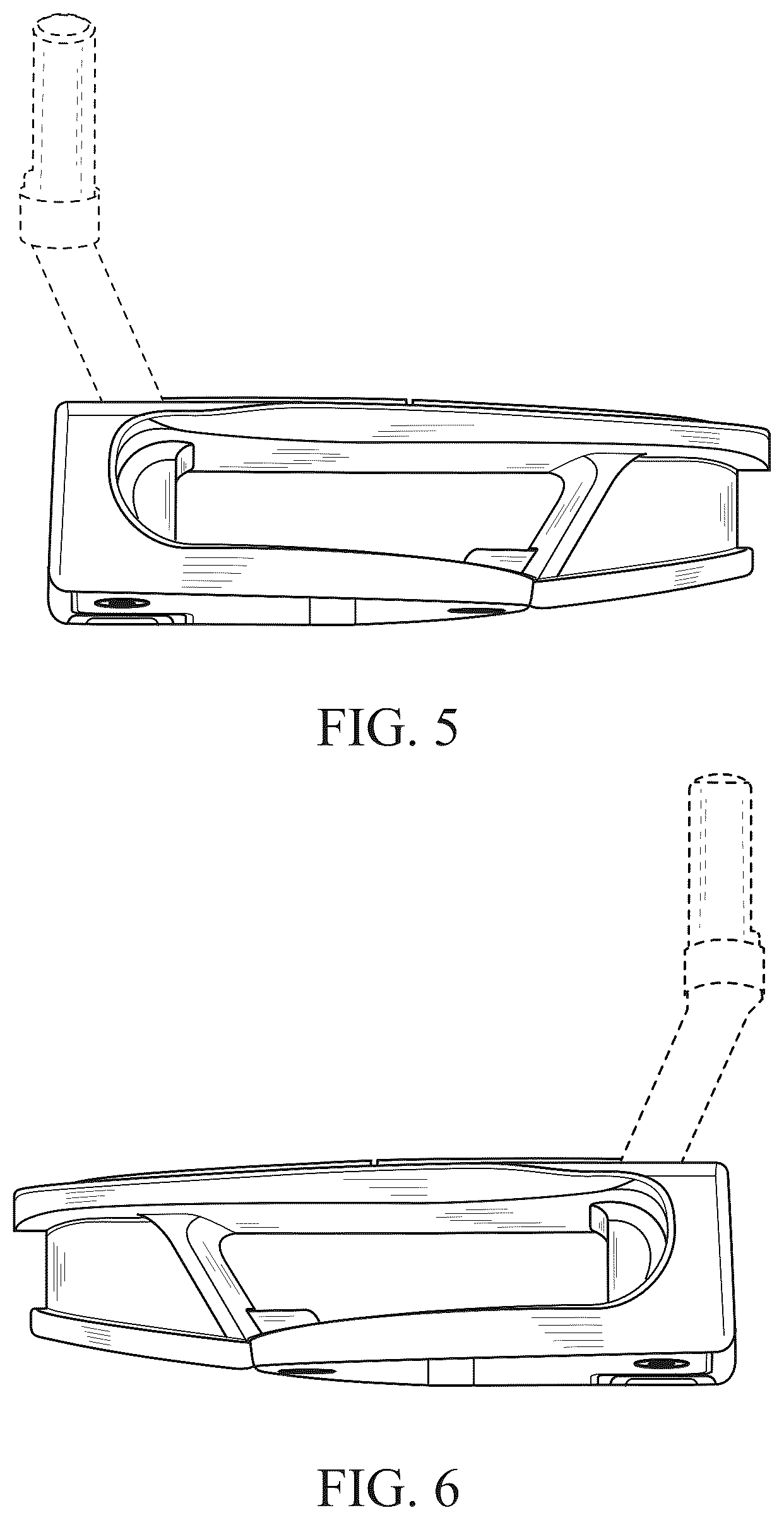 Patent USD1075977 Figure 3 – Putter head
