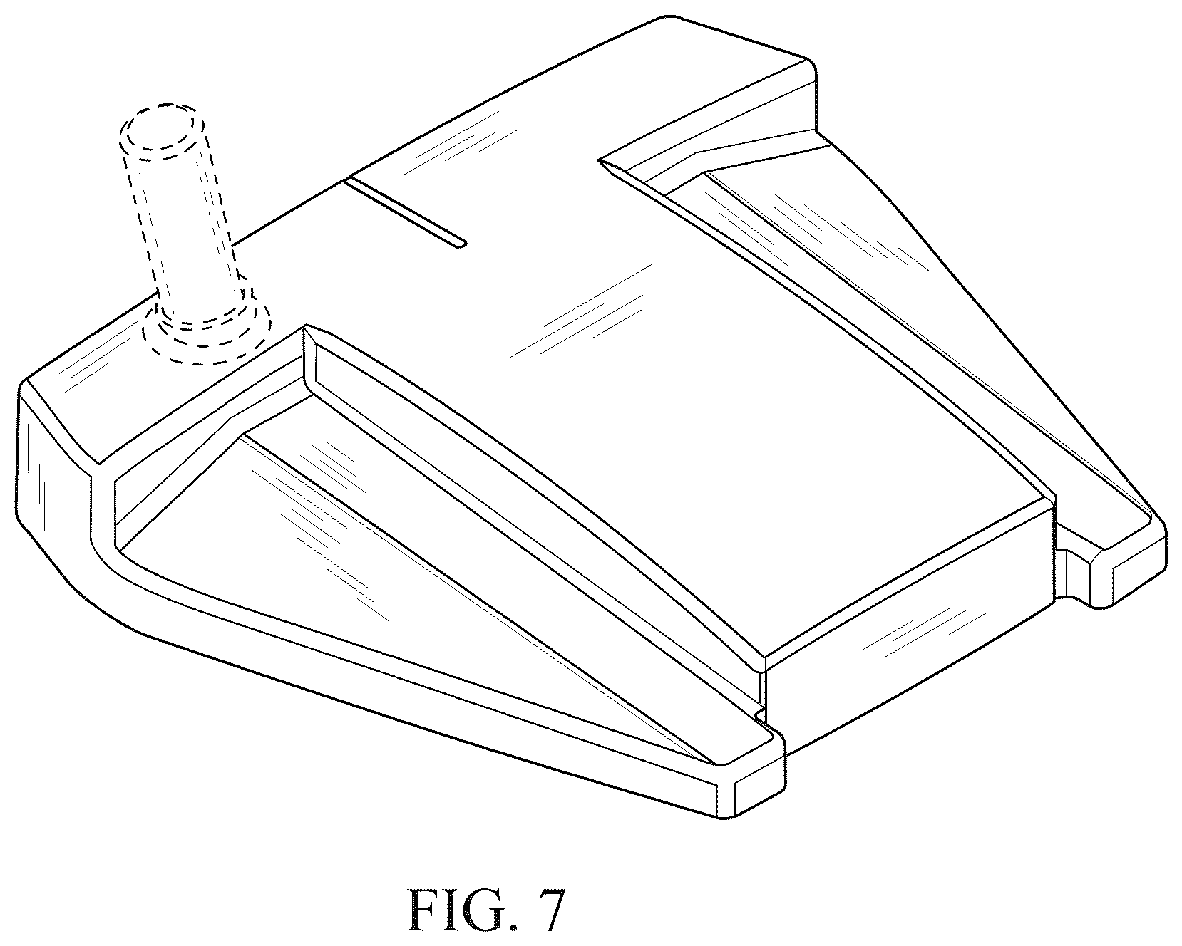 Patent USD1075978 Figure 4 – Putter head