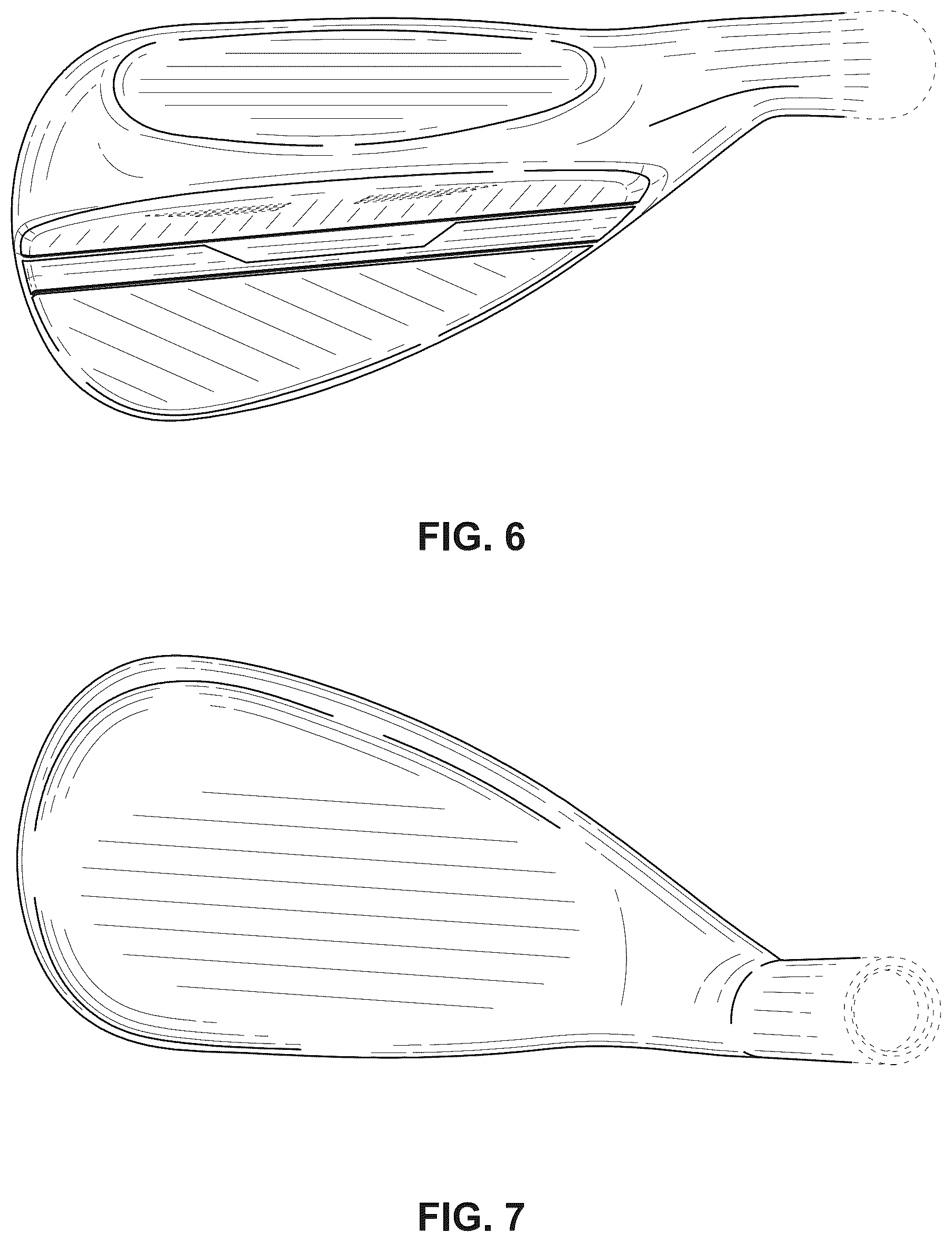 Patent USD1075980 Figure 5 – Wedge golf club head