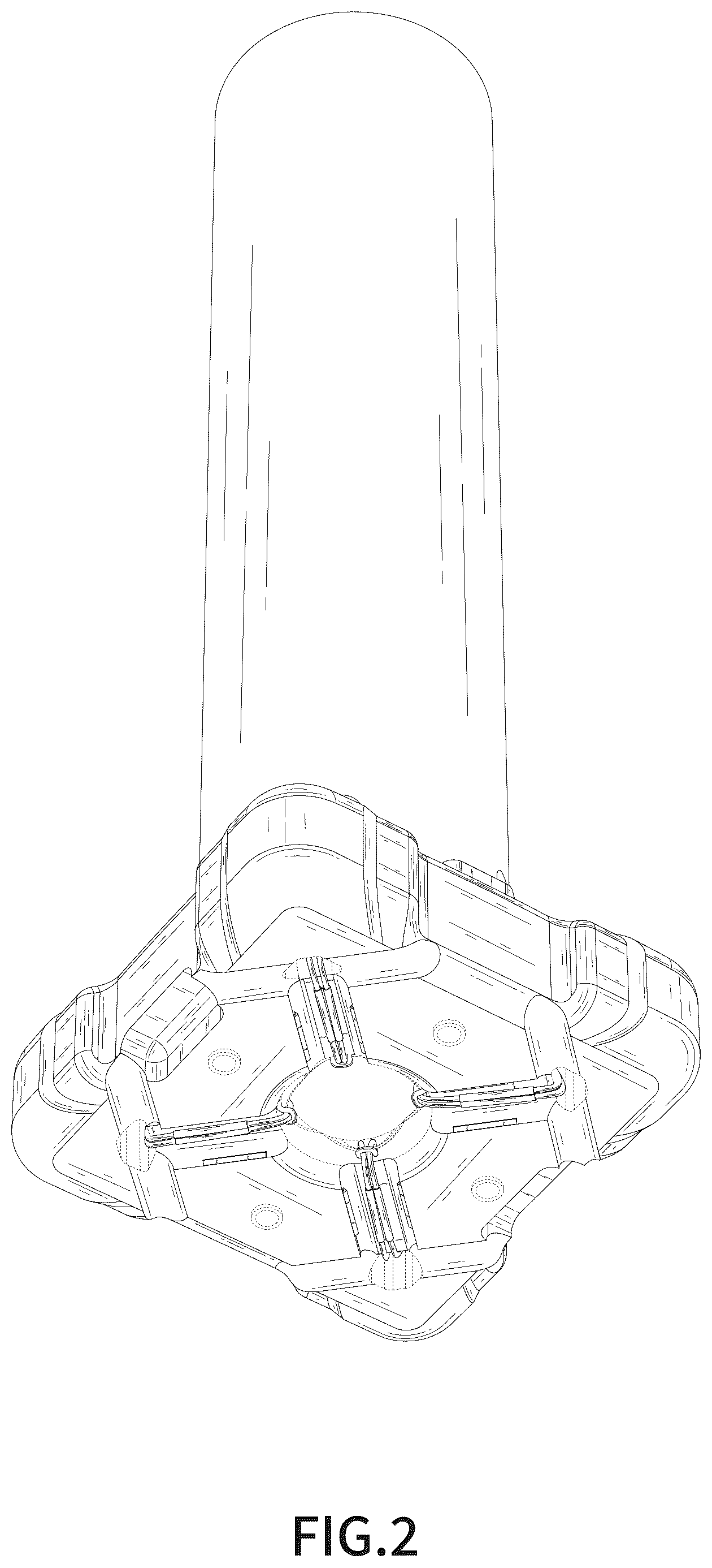 Patent USD1075982 Figure 2 – Adult sandbag with square base