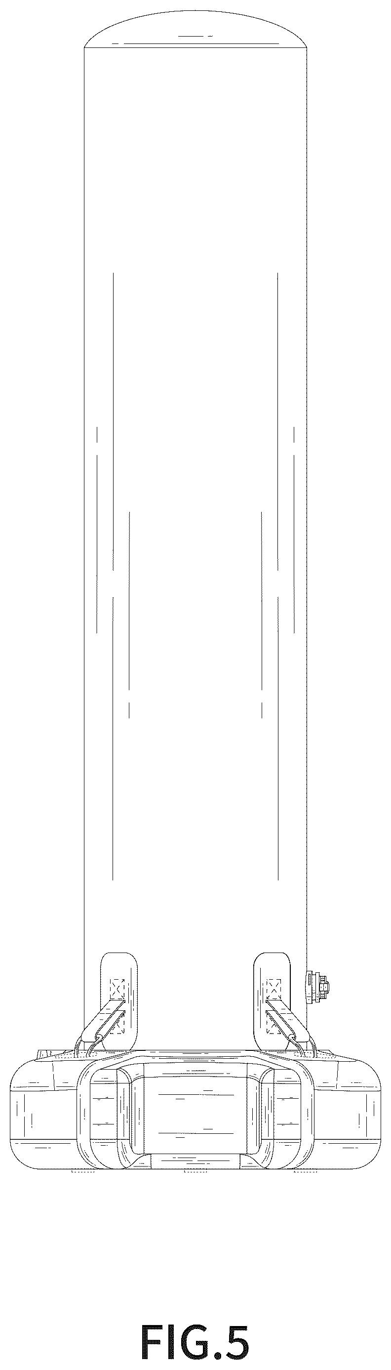 Patent USD1075982 Figure 5 – Adult sandbag with square base