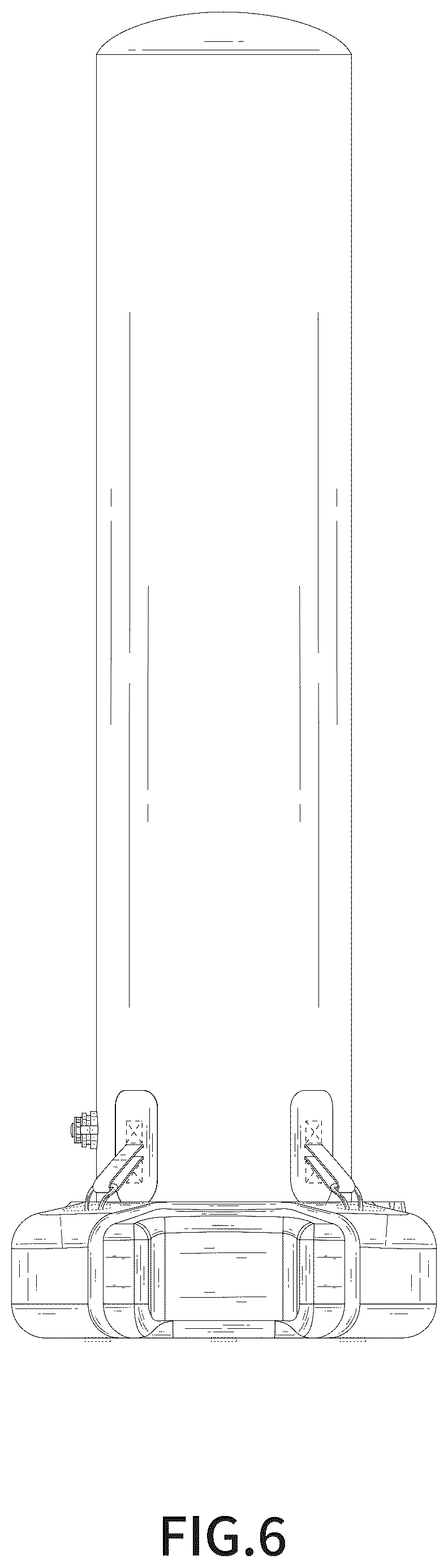 Patent USD1075982 Figure 6 – Adult sandbag with square base