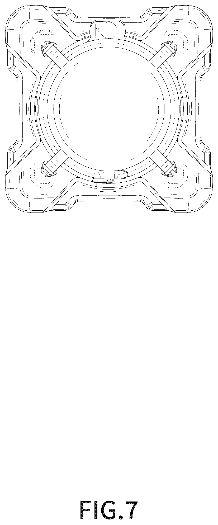 Patent USD1075982 Figure 7 – Adult sandbag with square base