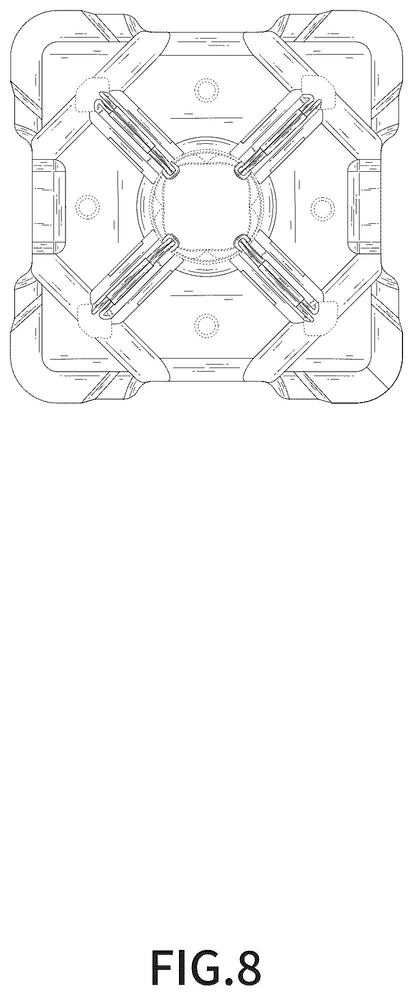 Patent USD1075982 Figure 8 – Adult sandbag with square base