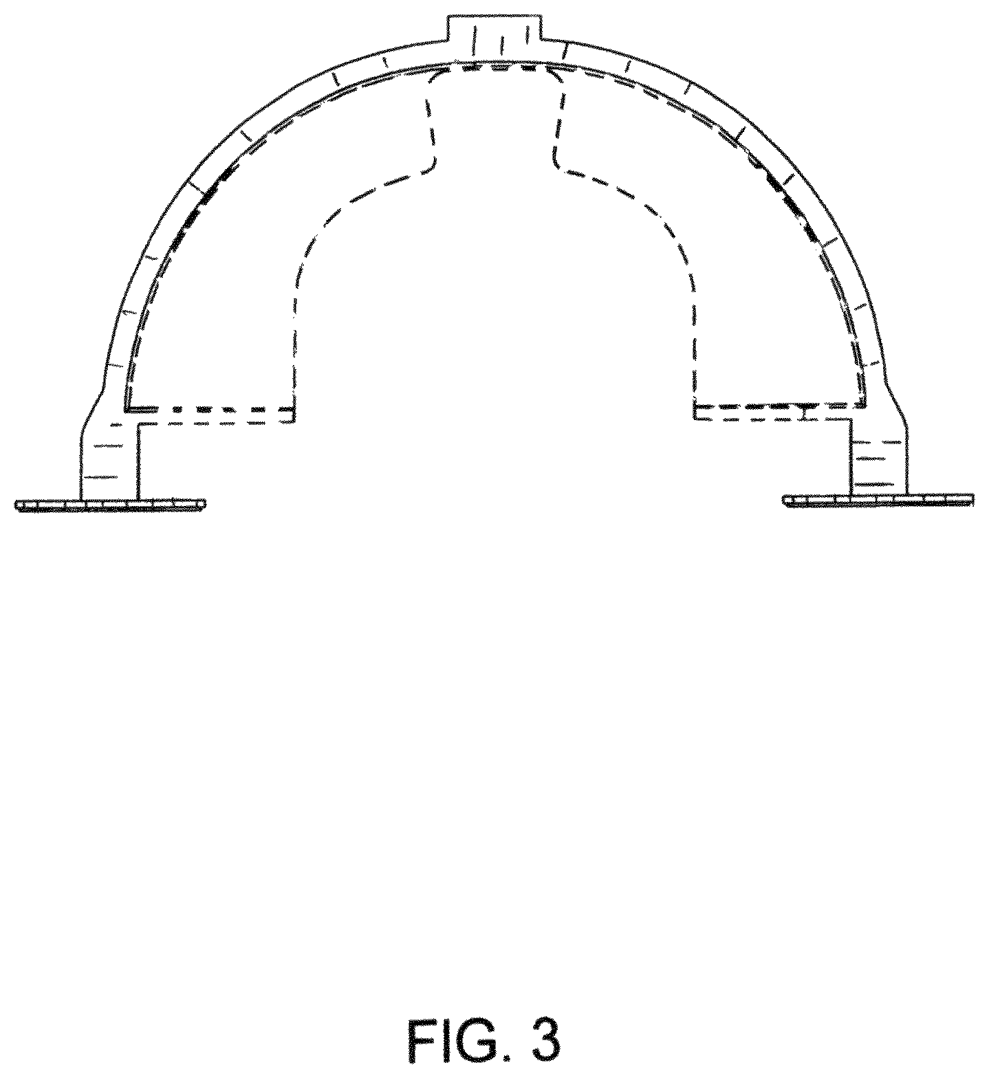 Patent USD1075983 Figure 3 – Golf putting practice device