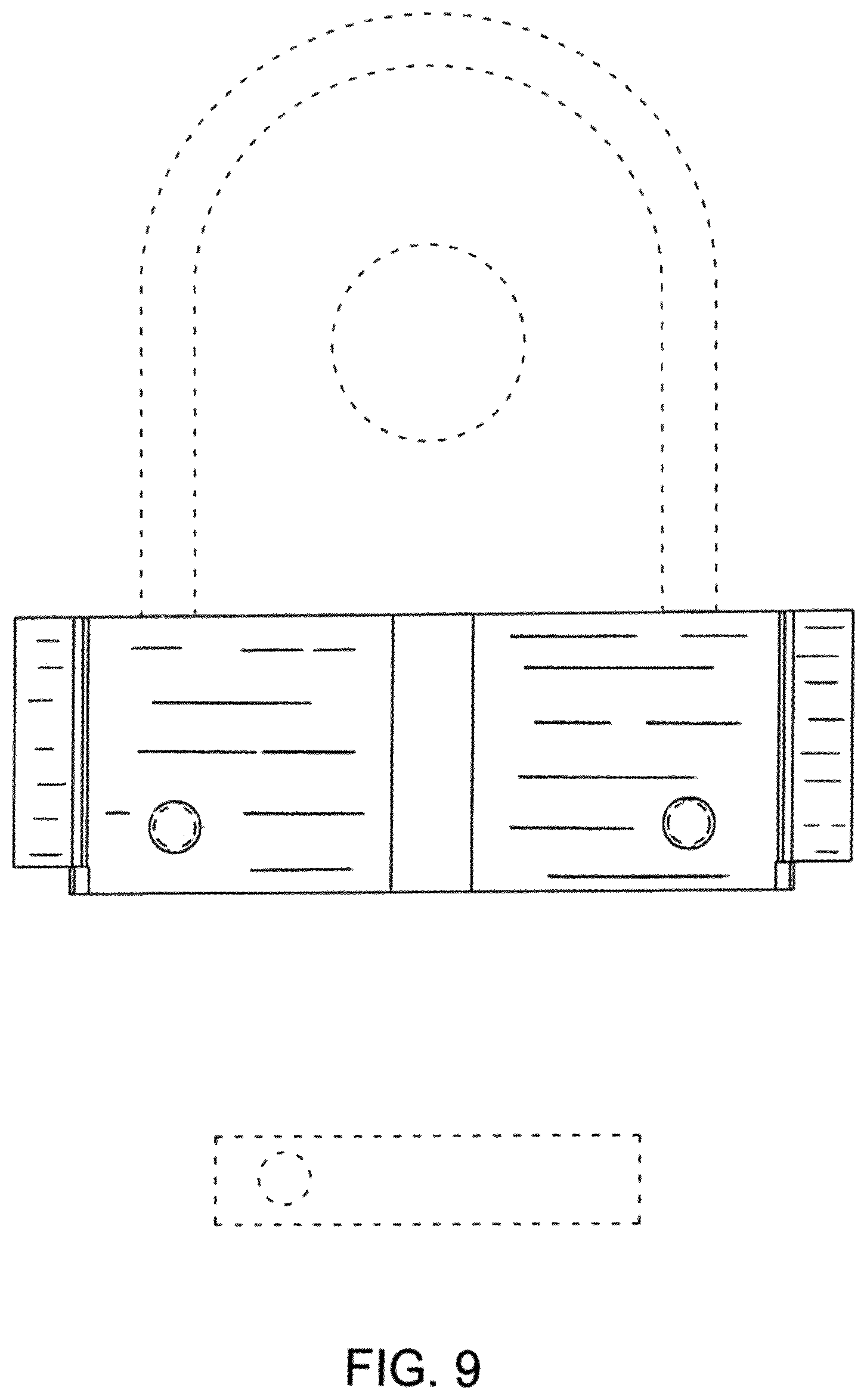 Patent USD1075983 Figure 9 – Golf putting practice device