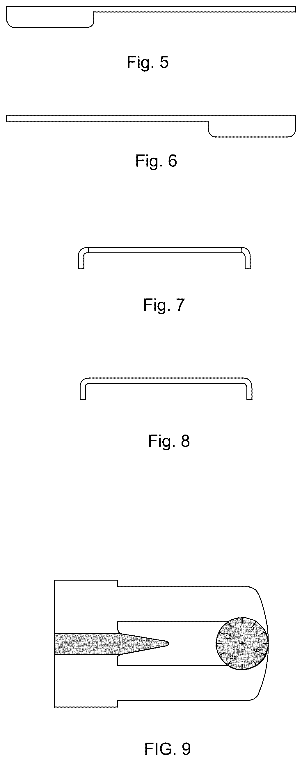 Patent USD1075984 Figure 4 – Aiming key golf putter attachment