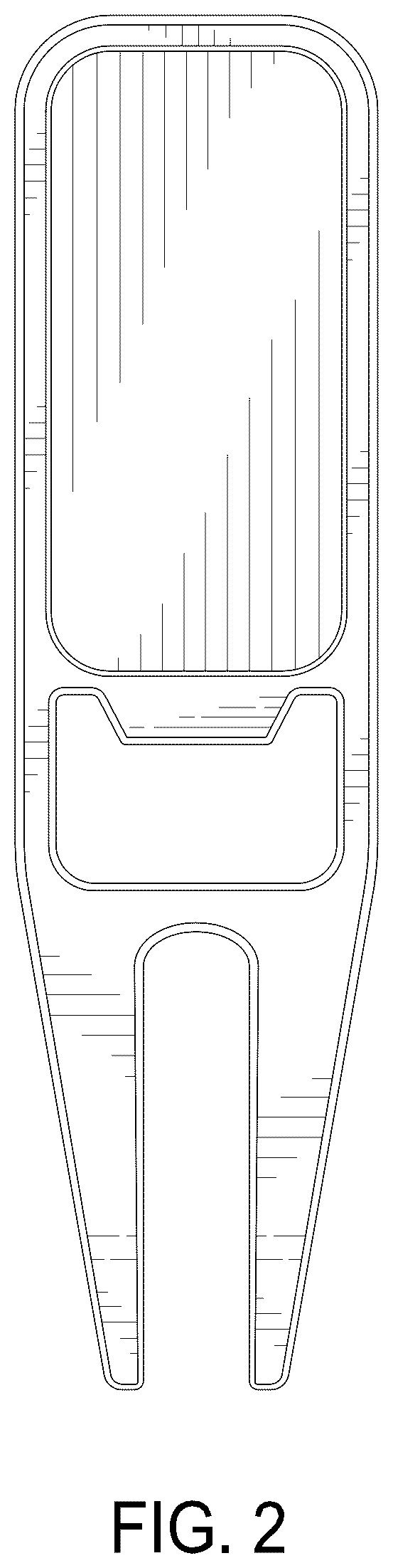 Patent USD1075985 Figure 2 – Divot tool
