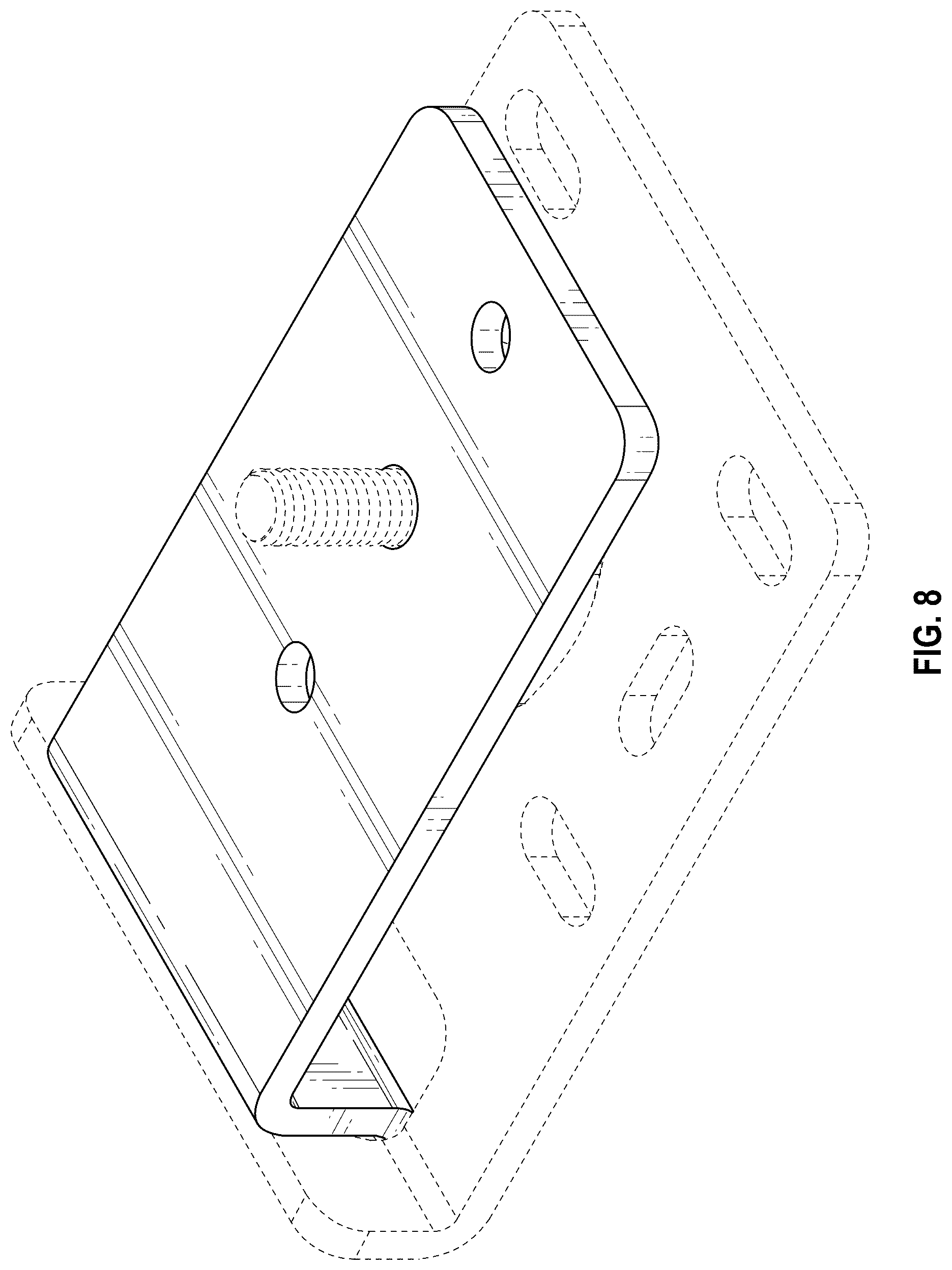 Patent USD1075989 Figure 6 – Quick release tent mount