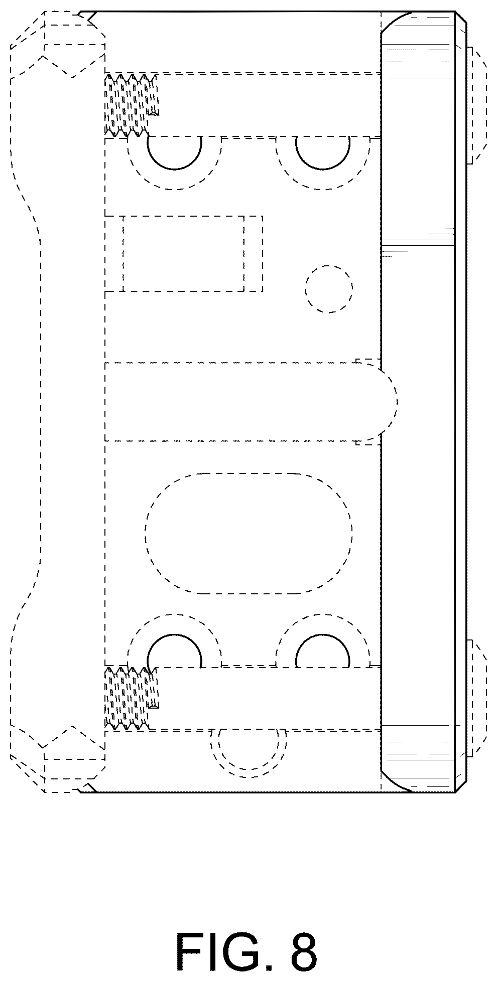 Patent USD1075991 Figure 8 – Optical sight mount