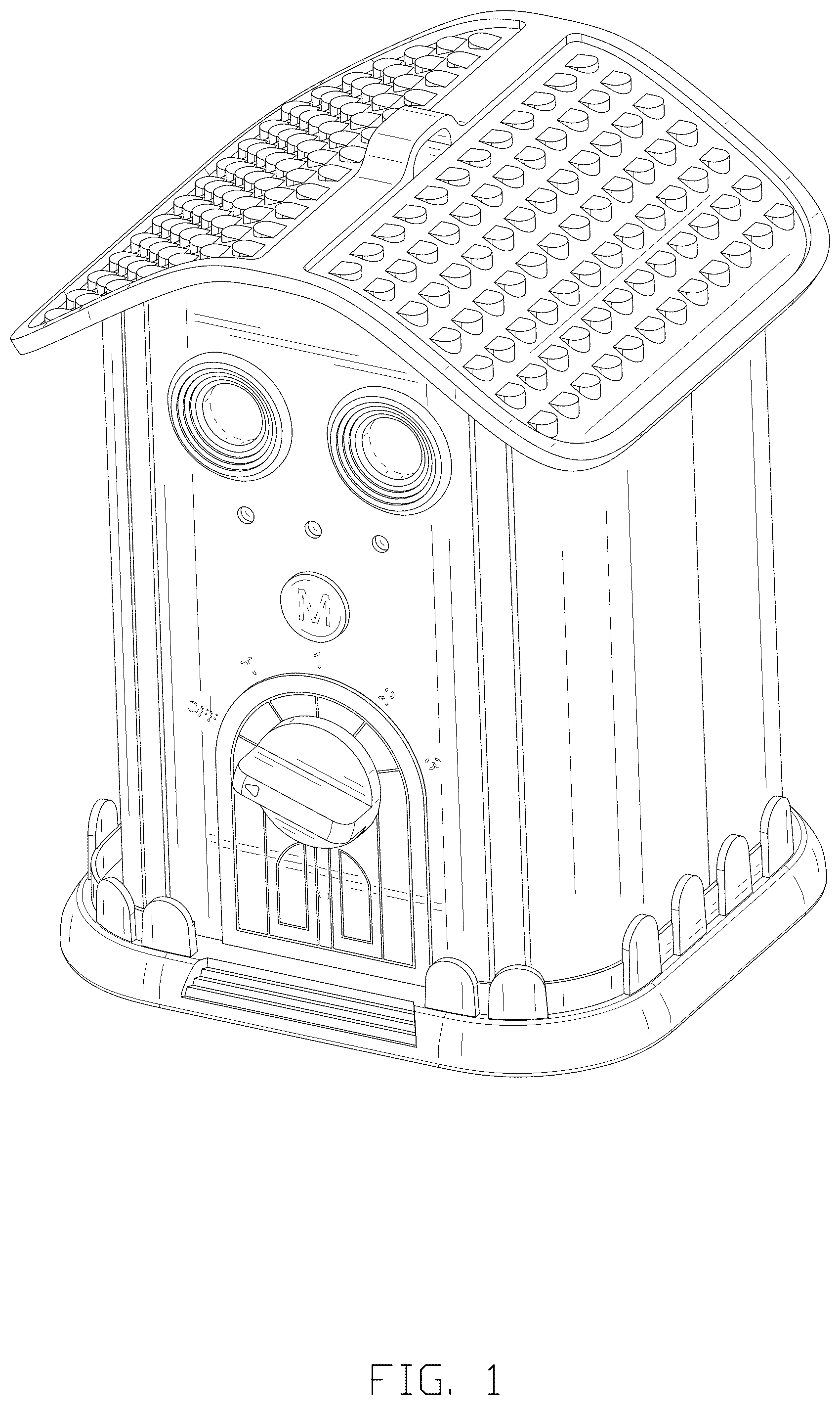 Patent USD1075994 Figure 1 – Ultrasonic dog repeller