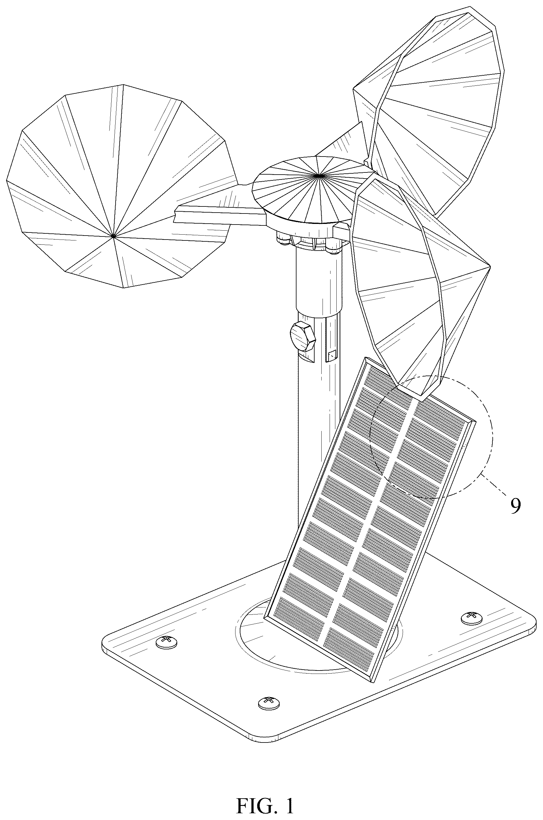Patent USD1075995 Figure 1 – Animal repellent device