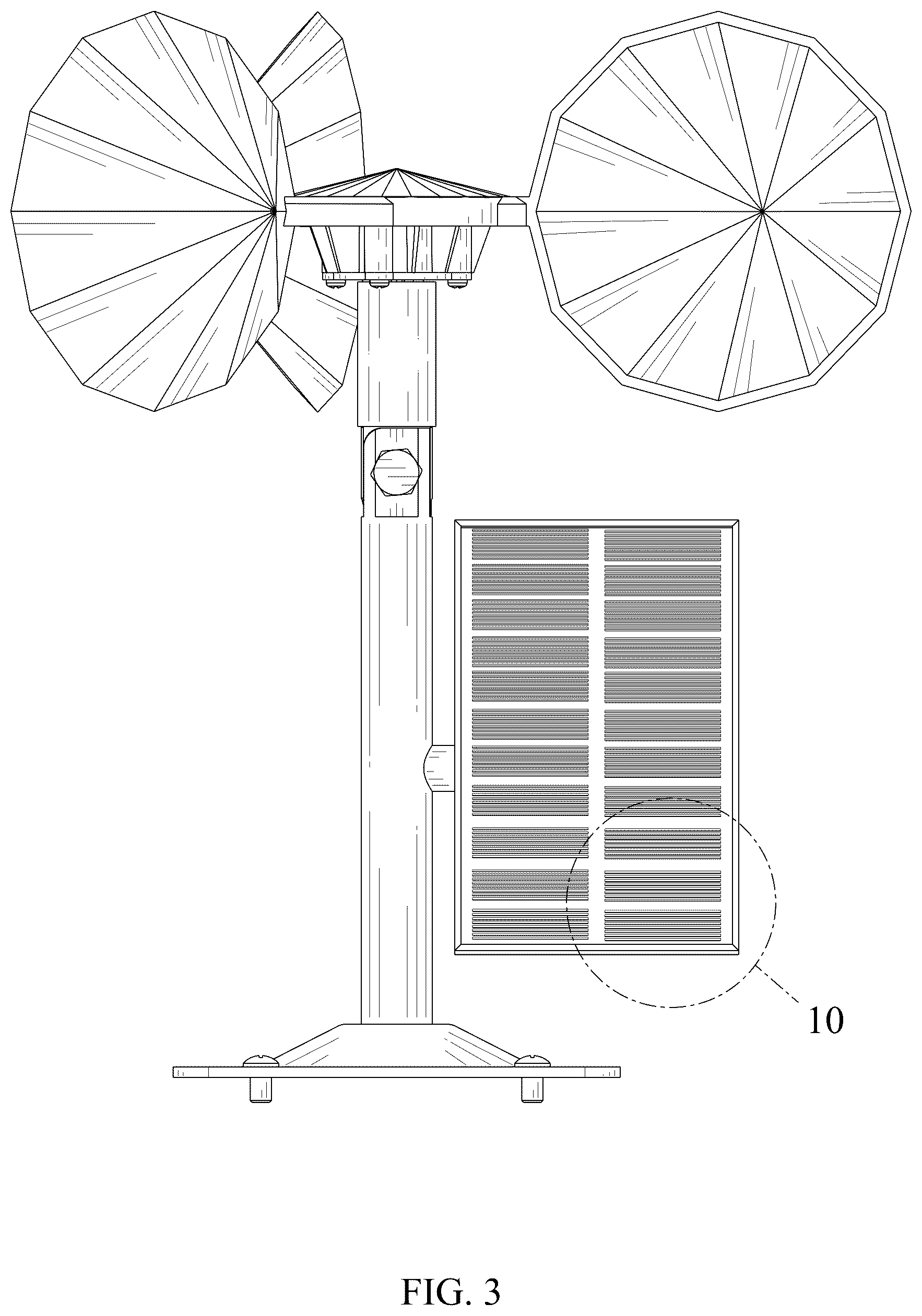 Patent USD1075995 Figure 3 – Animal repellent device