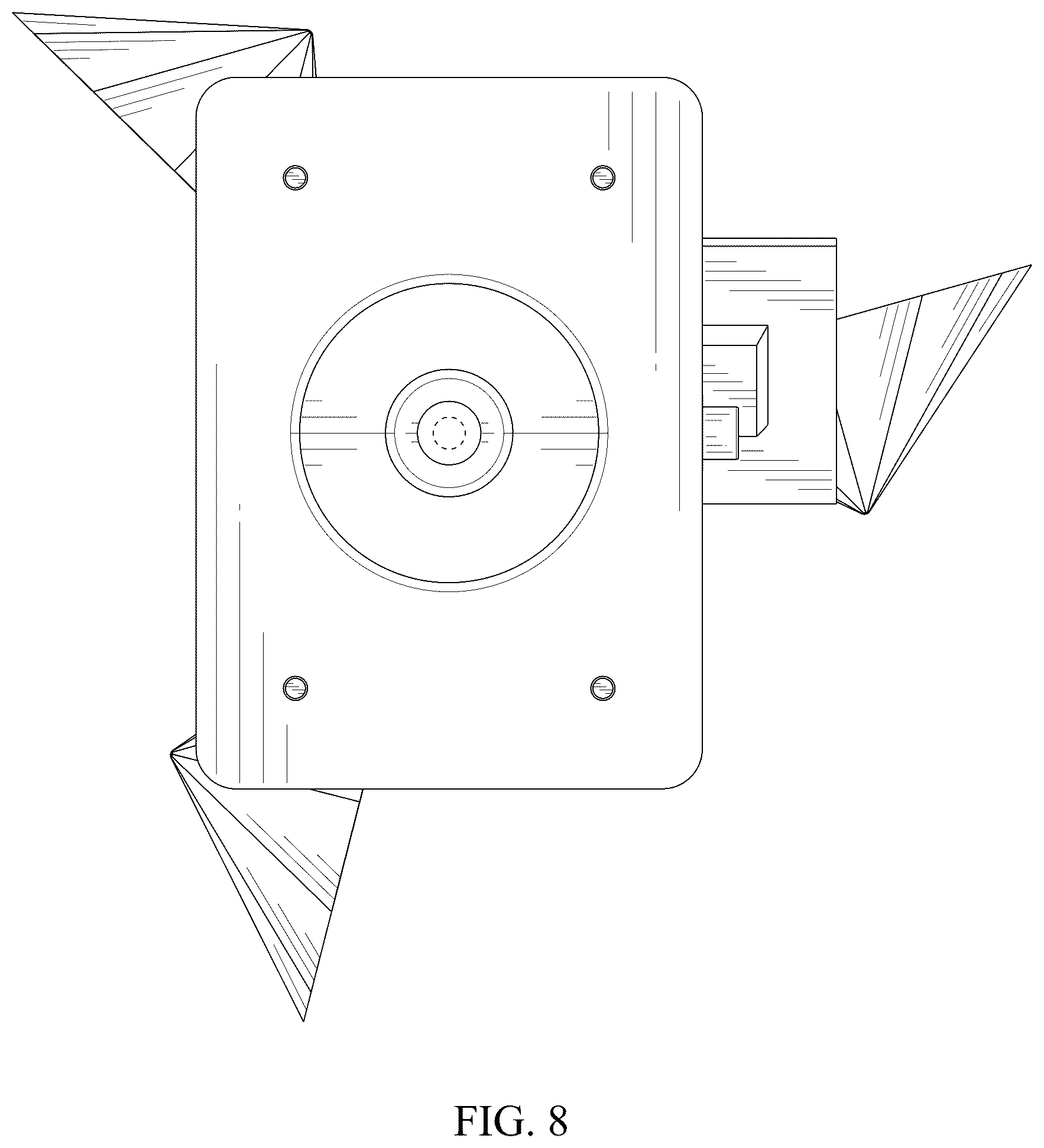 Patent USD1075995 Figure 8 – Animal repellent device