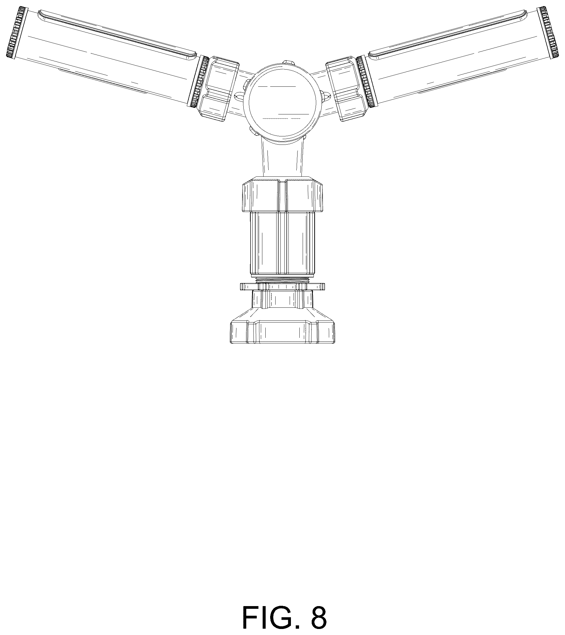 Patent USD1075999 Figure 8 – Pool fountain