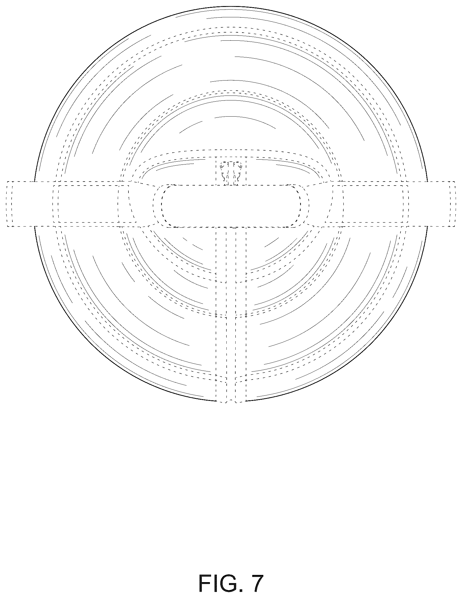Patent USD1076000 Figure 7 – Gas tank cover