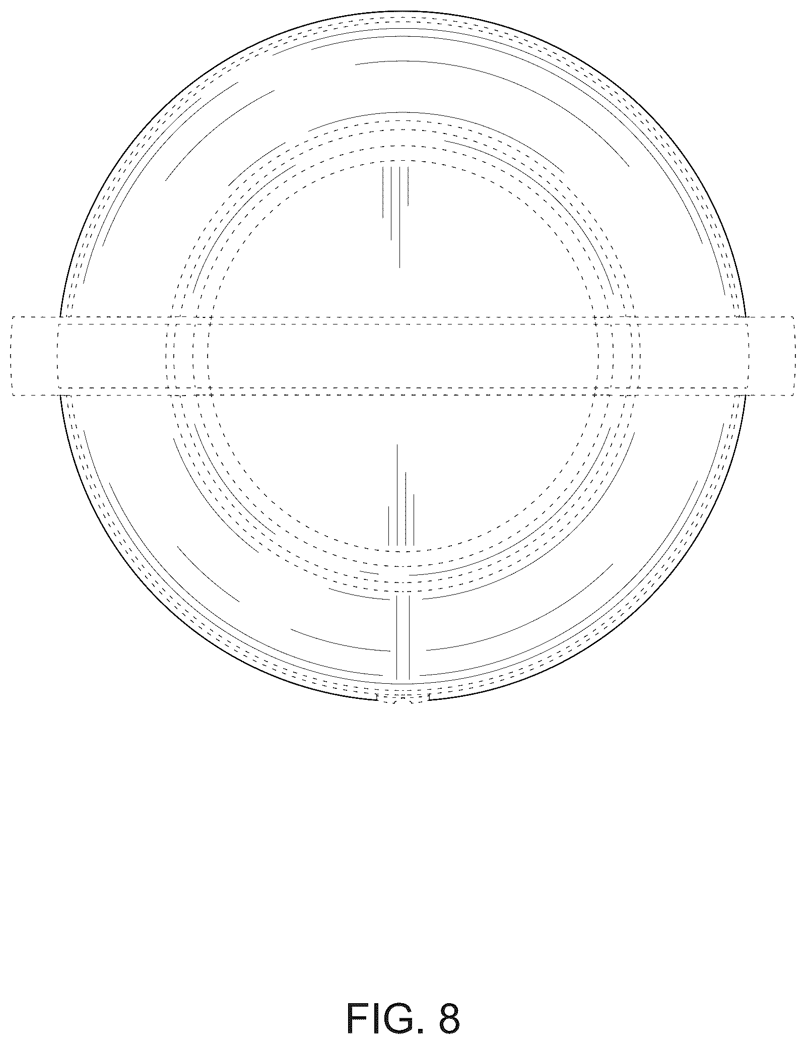 Patent USD1076000 Figure 8 – Gas tank cover