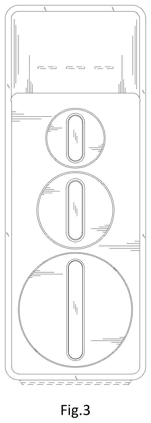 Patent USD1076002 Figure 3 – Water purifier