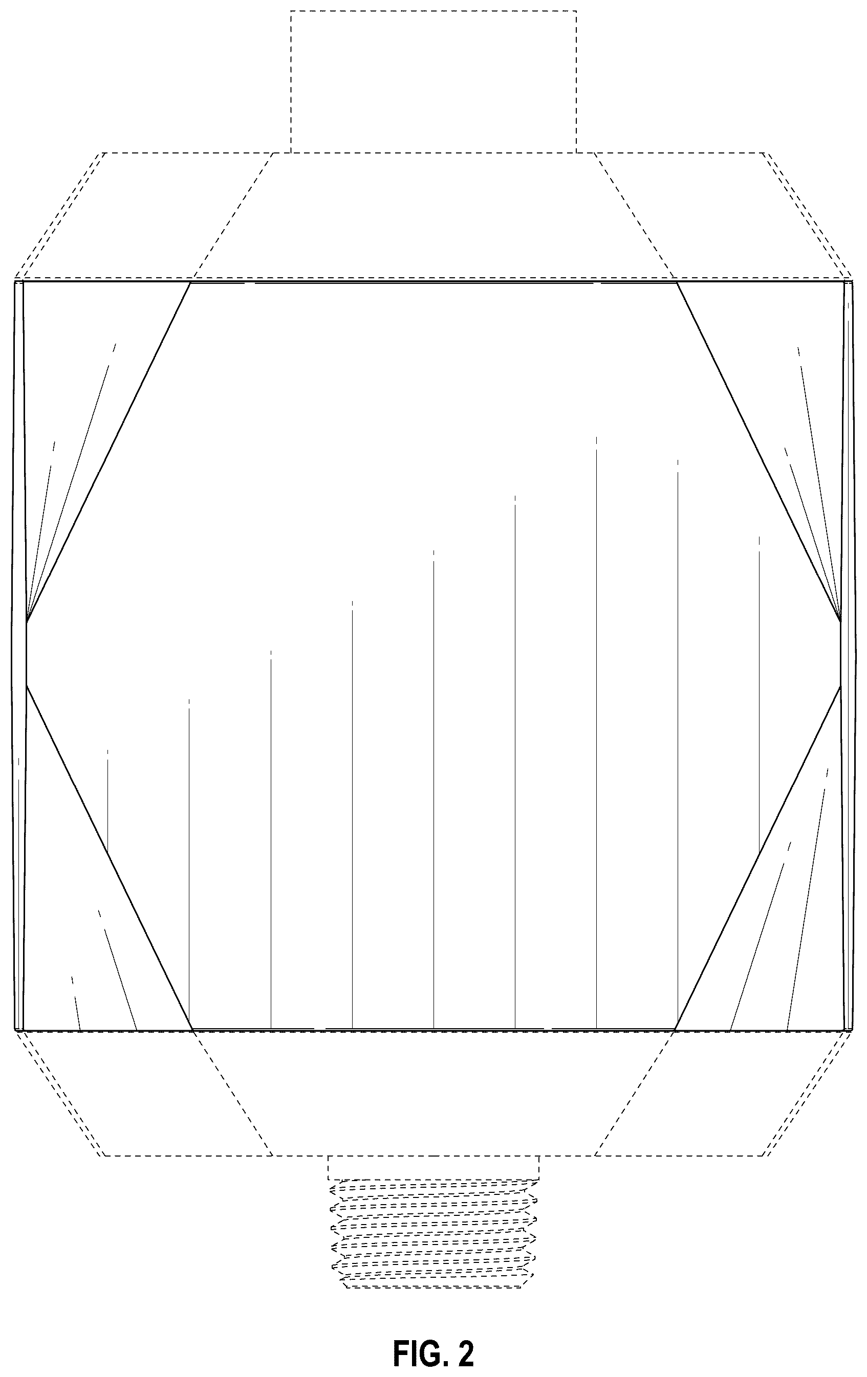 Patent USD1076003 Figure 2 – Shower water filter assembly