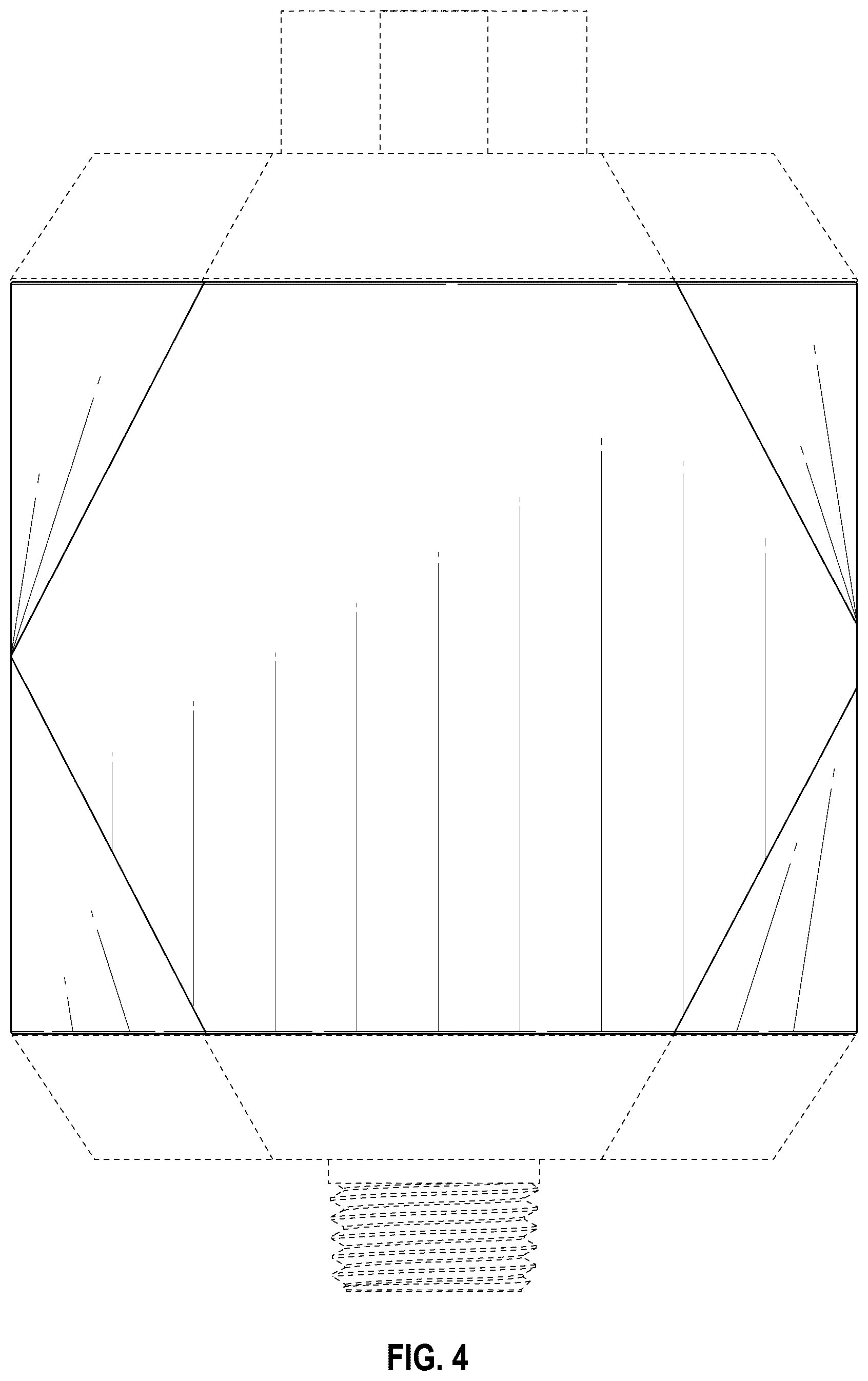 Patent USD1076003 Figure 4 – Shower water filter assembly