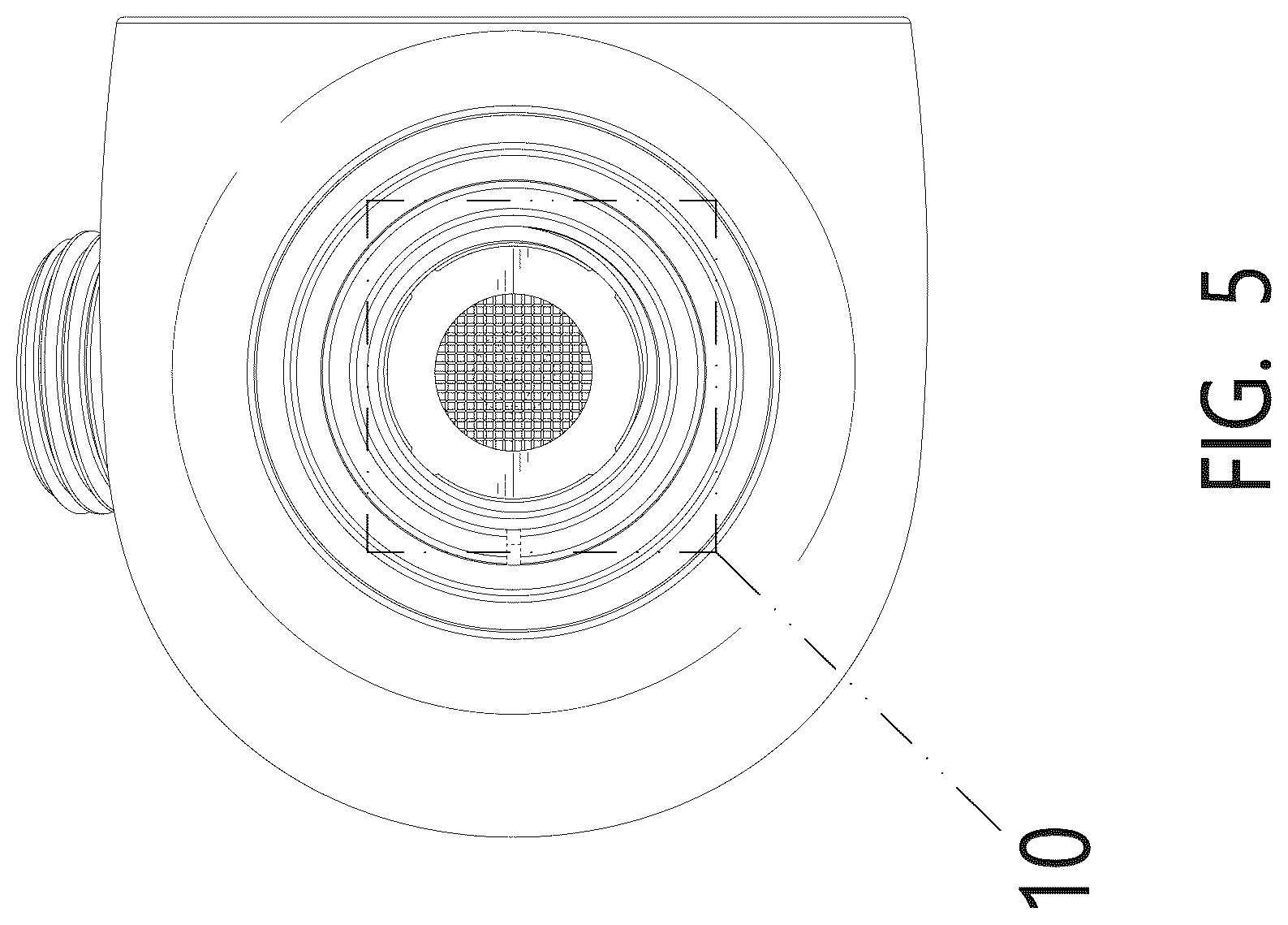 Patent USD1076005 Figure 5 – Shower head holder