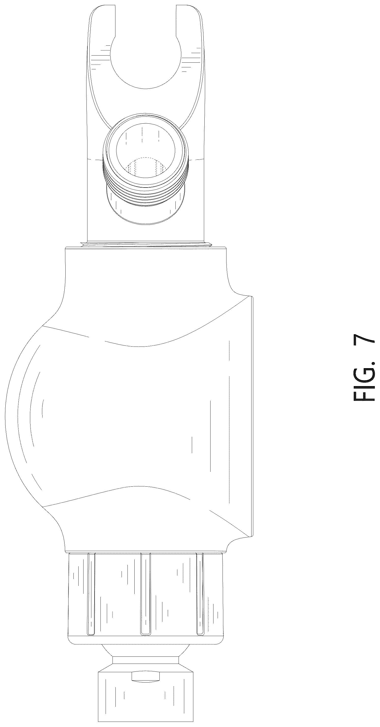 Patent USD1076005 Figure 7 – Shower head holder