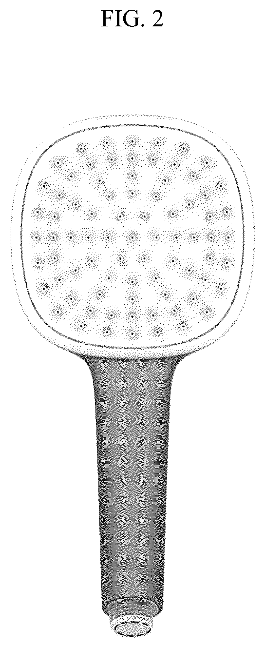 Patent USD1076006 Figure 2 – Handshower