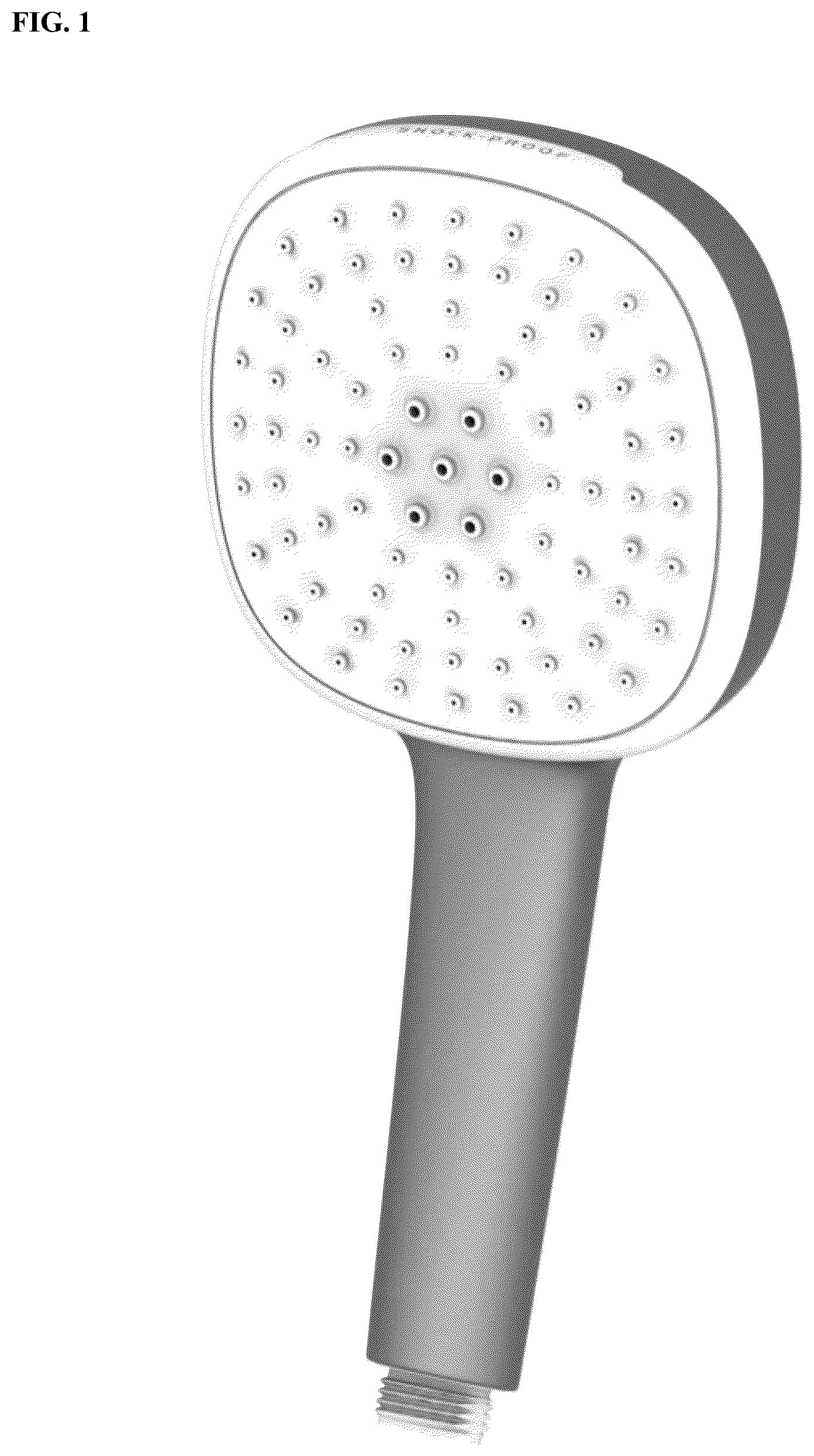 Patent USD1076007 Figure 1 – Handshower