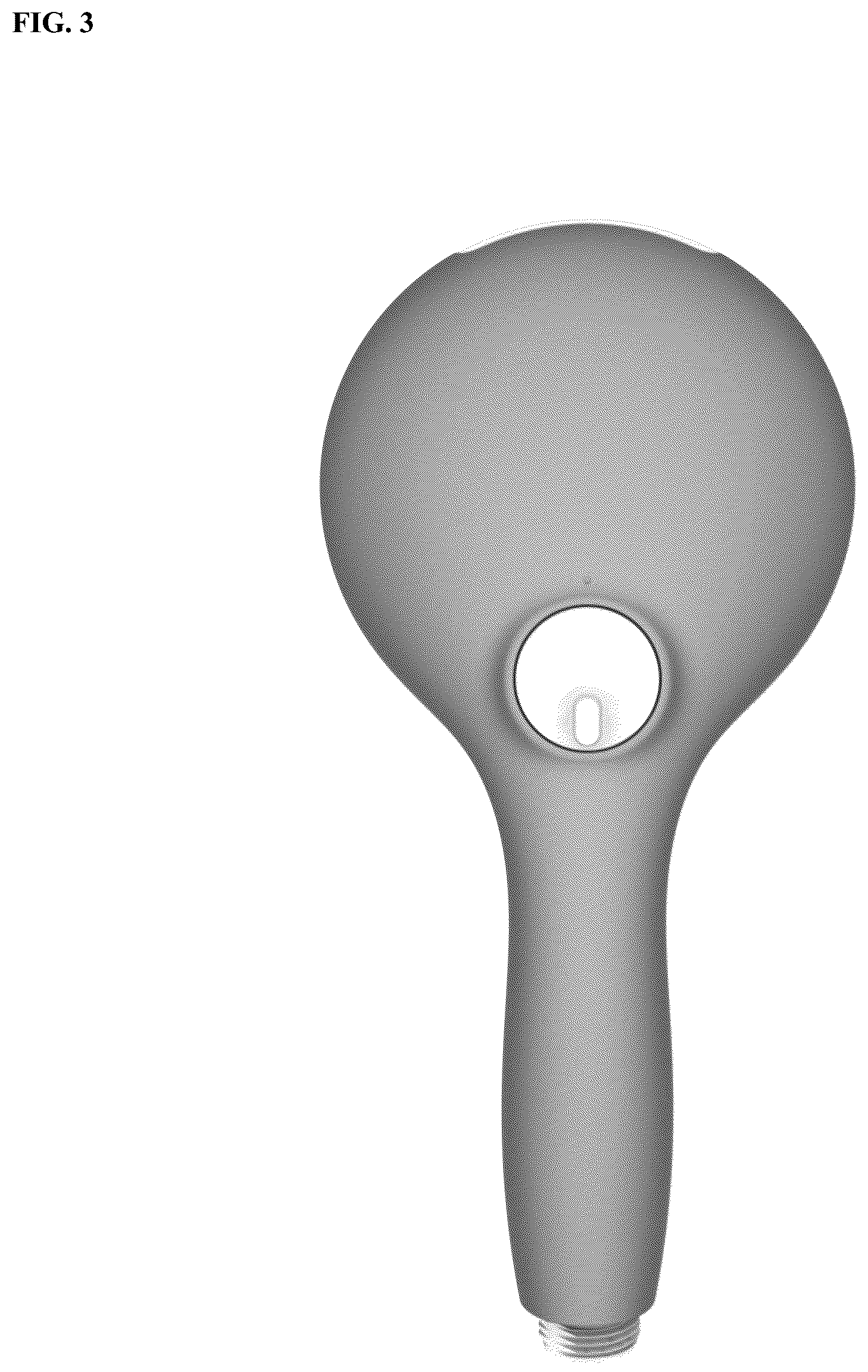 Patent USD1076008 Figure 3 – Round handshower
