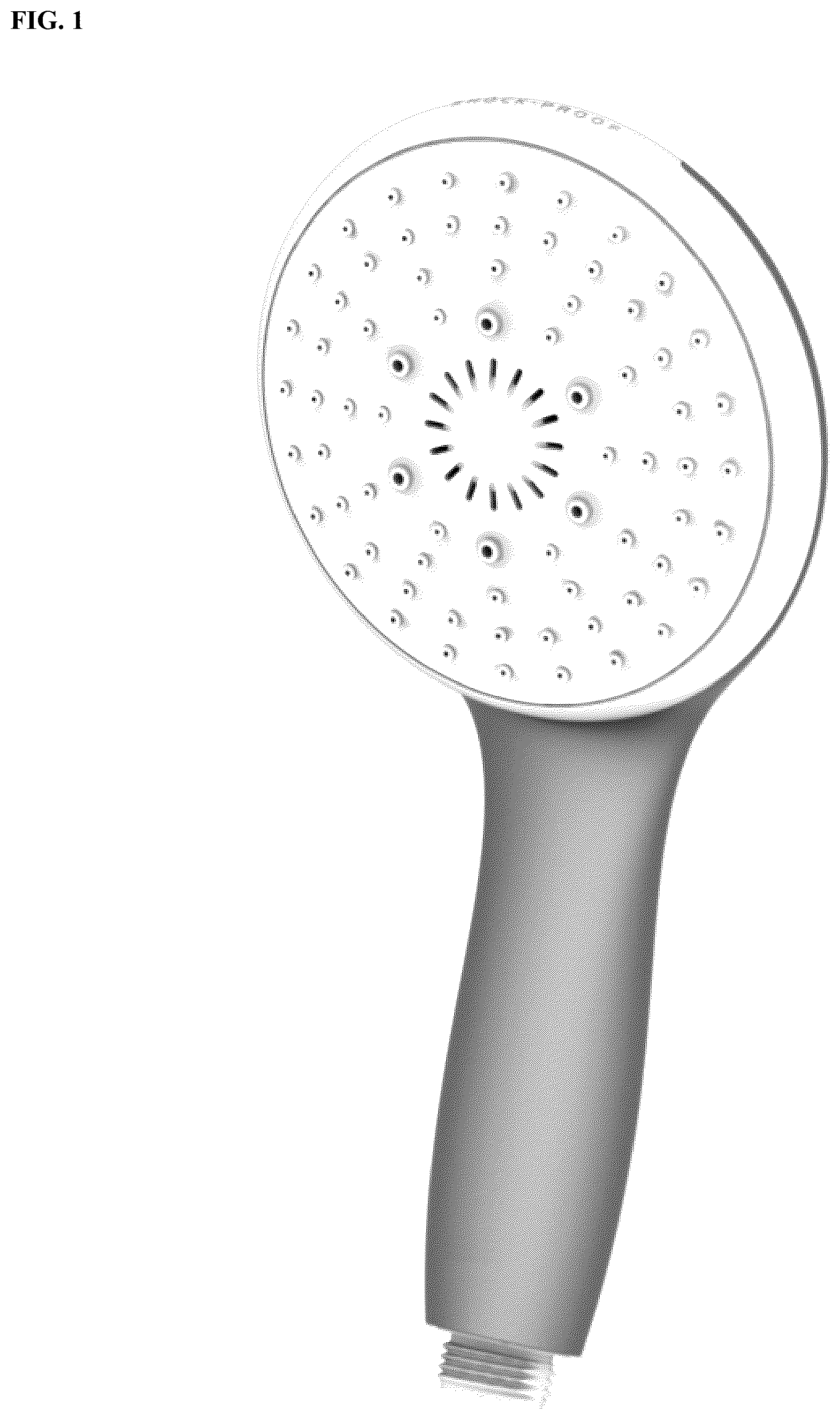 Patent USD1076009 Figure 1 – Handshower