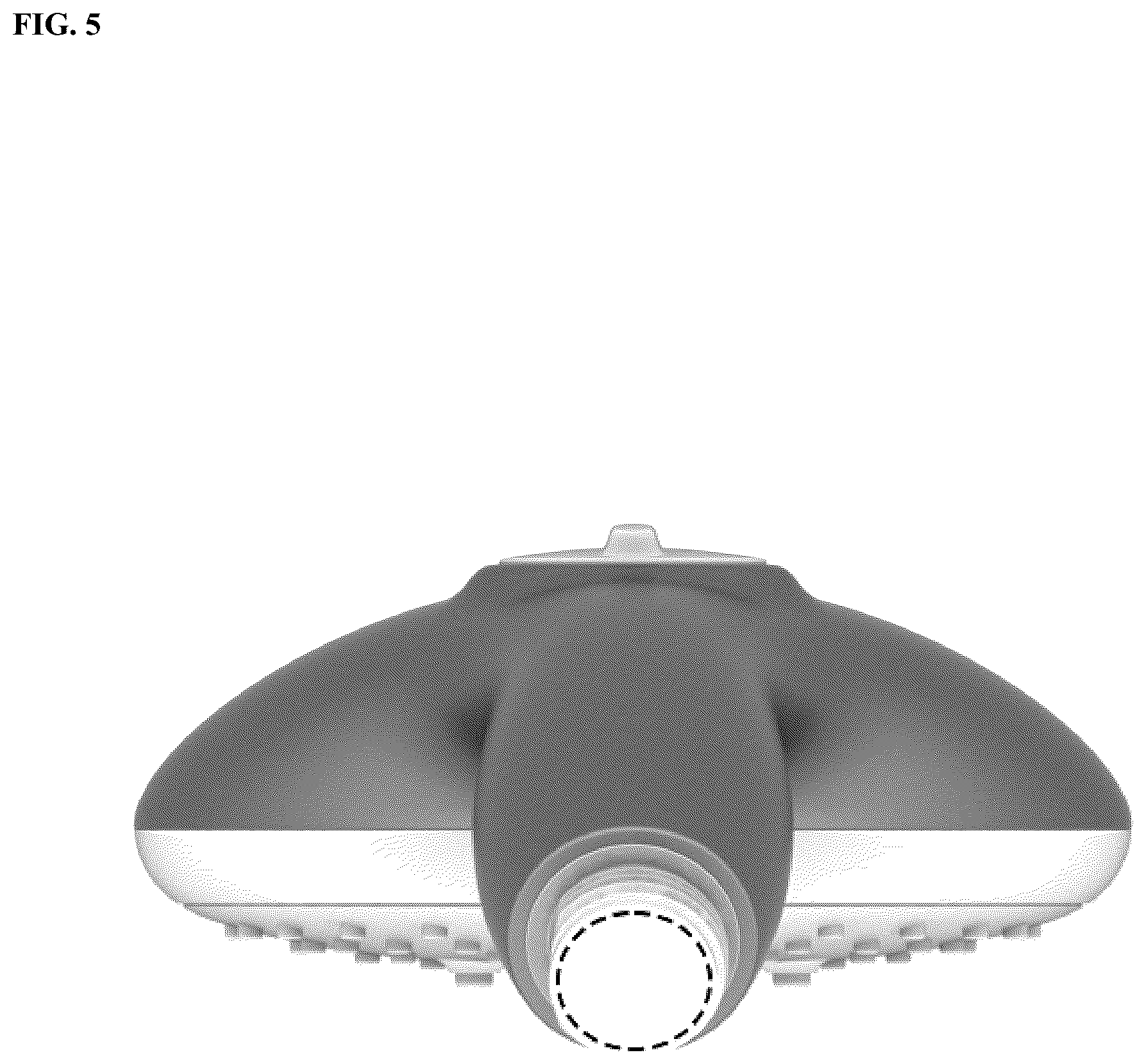Patent USD1076009 Figure 5 – Handshower