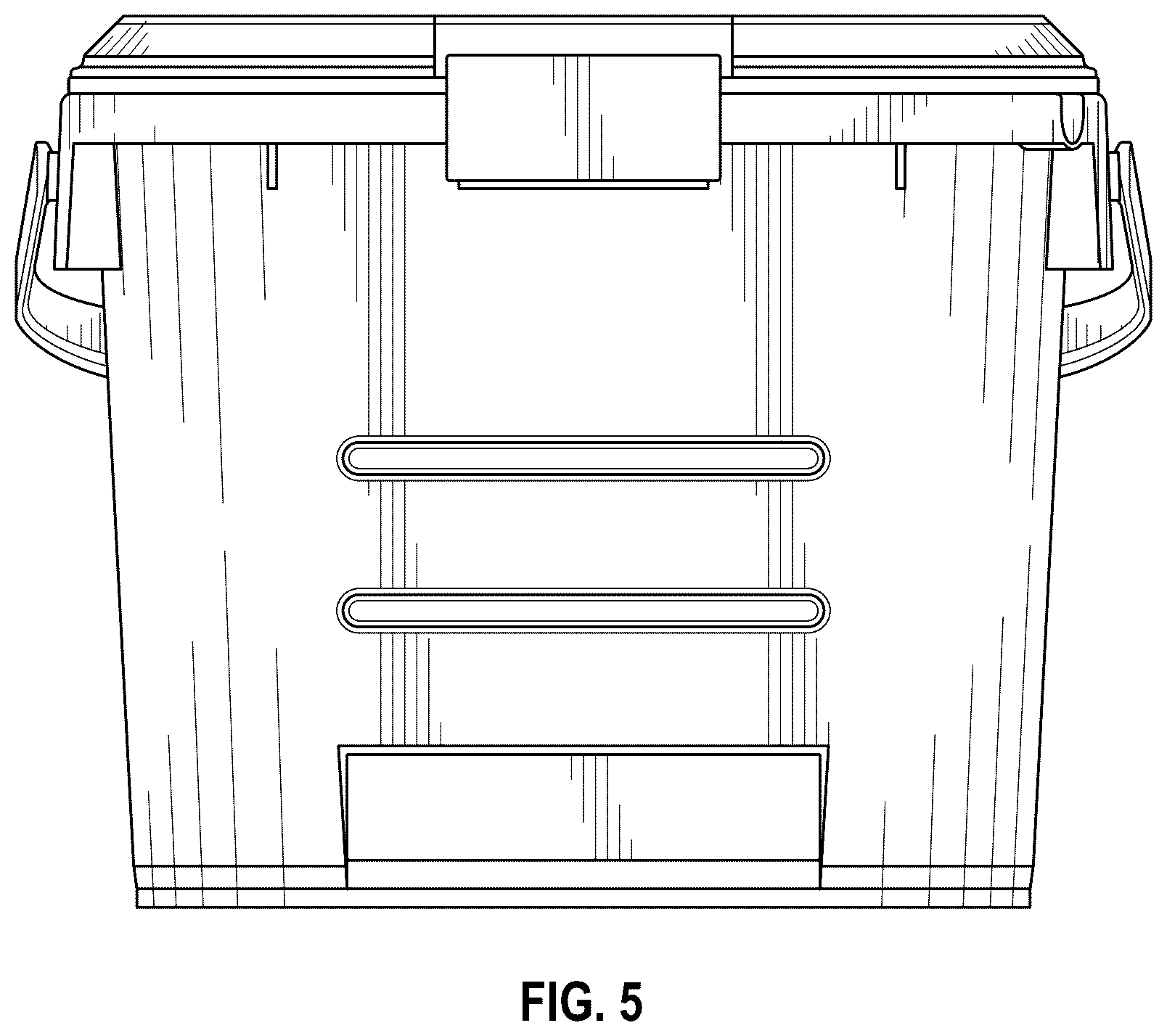 Patent USD1076010 Figure 5 – Portable water dispenser