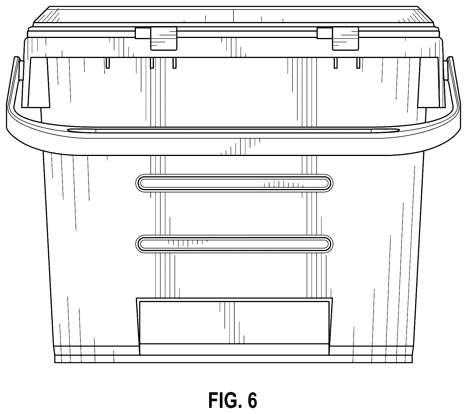 Patent USD1076010 Figure 6 – Portable water dispenser