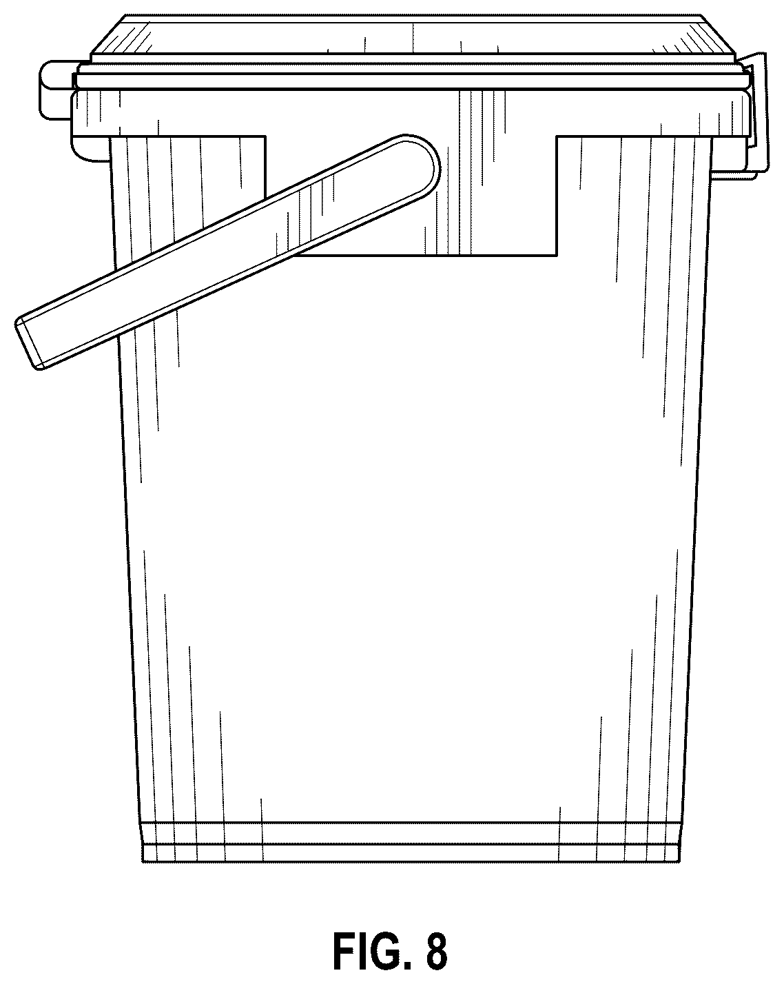 Patent USD1076010 Figure 8 – Portable water dispenser