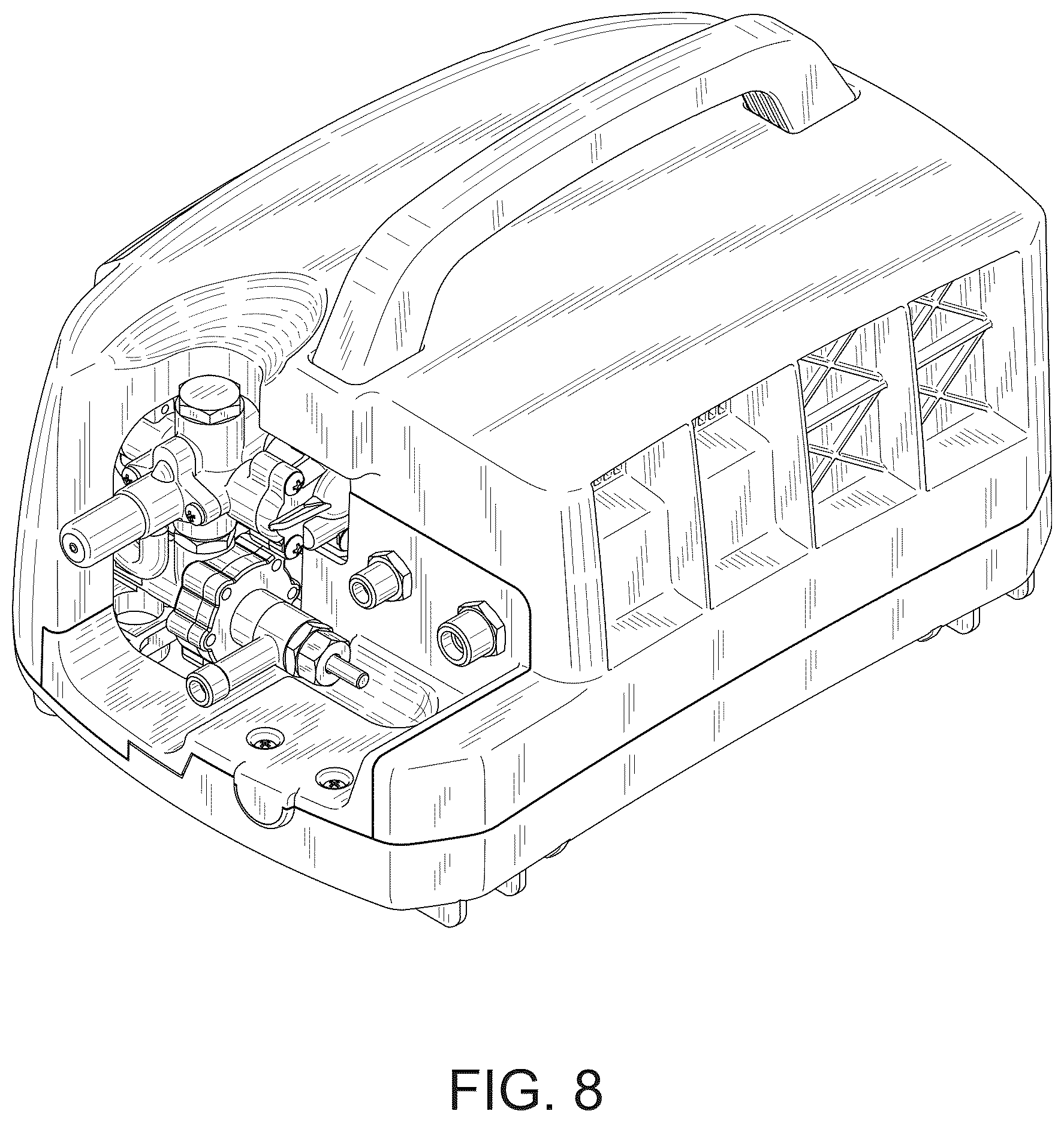 Patent USD1076011 Figure 8 – Power sprayer