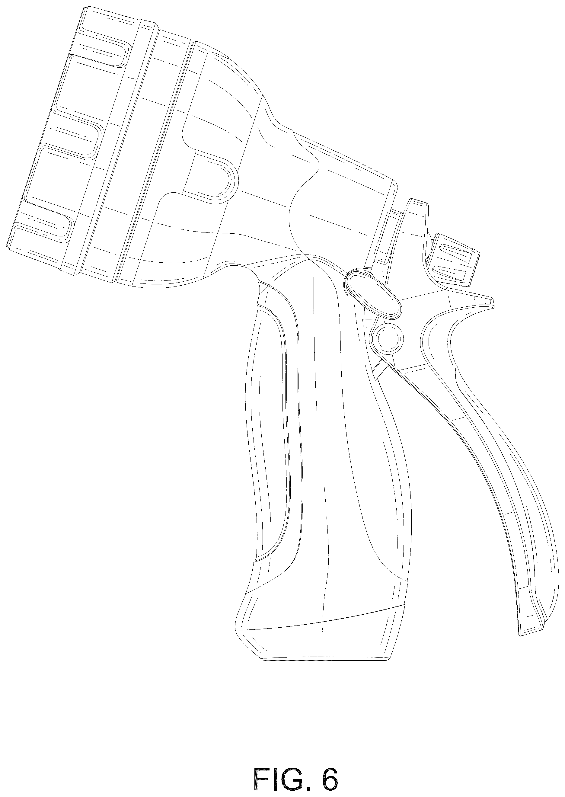 Patent USD1076012 Figure 6 – Spray gun