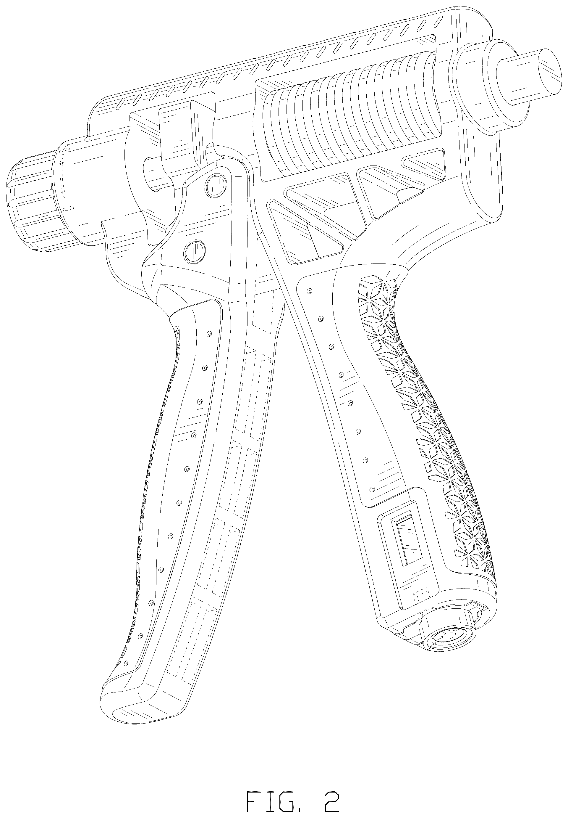 Patent USD1076013 Figure 2 – Handgrip