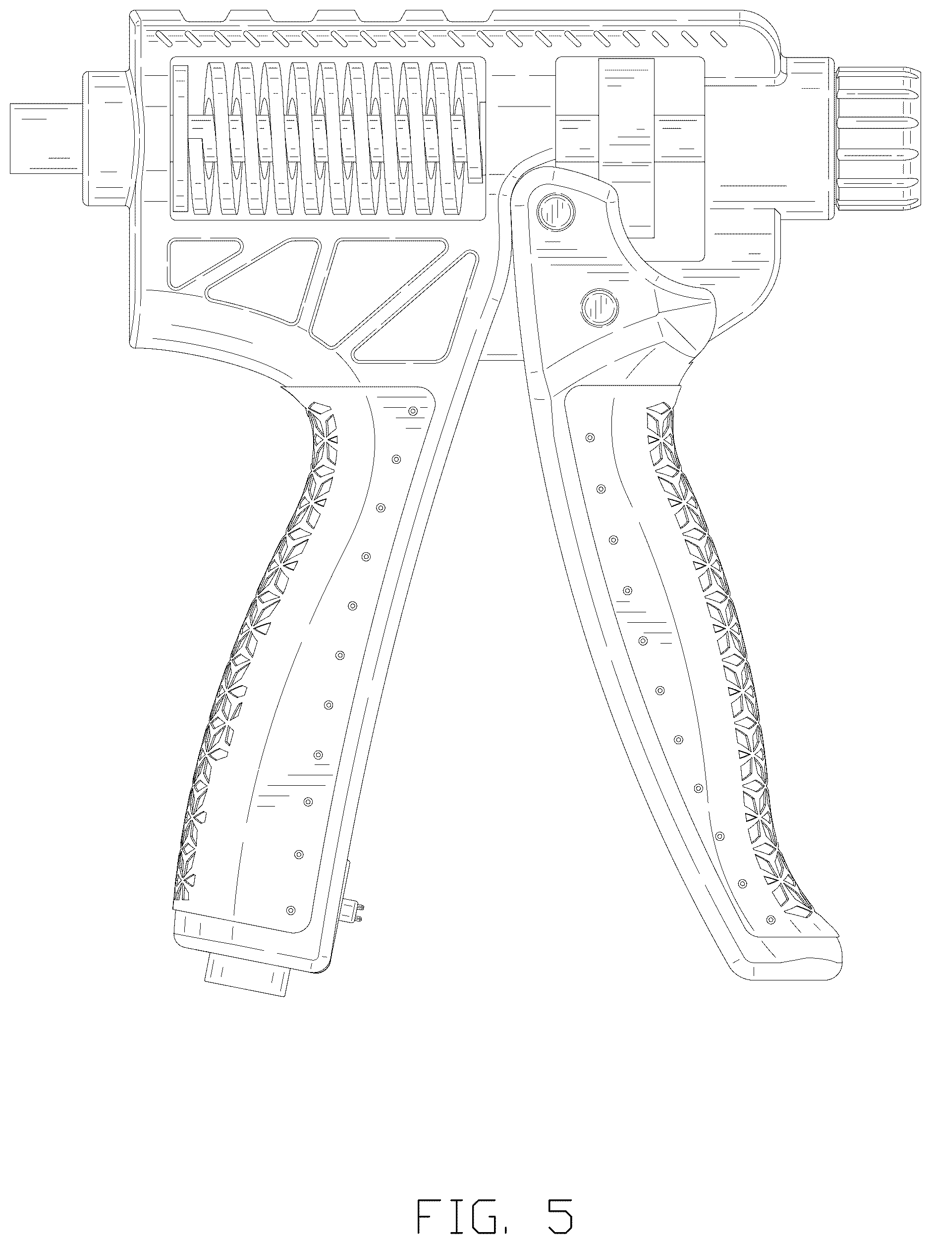 Patent USD1076013 Figure 5 – Handgrip