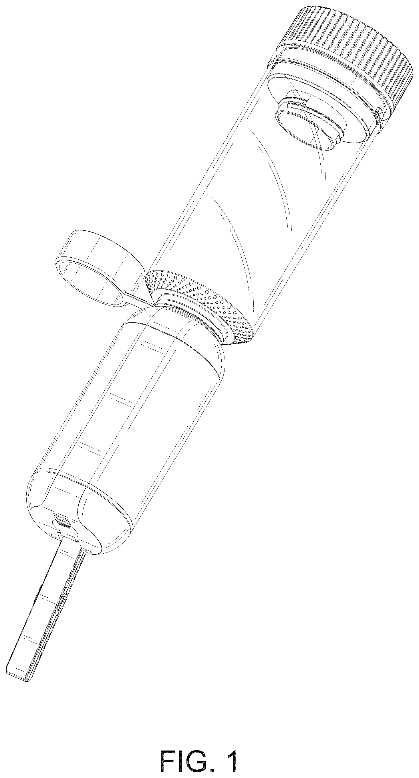 Patent USD1076014 — Bidet sprayer — Figure 1