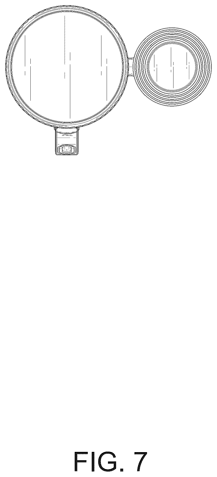 Patent USD1076014 Figure 7 – Bidet sprayer